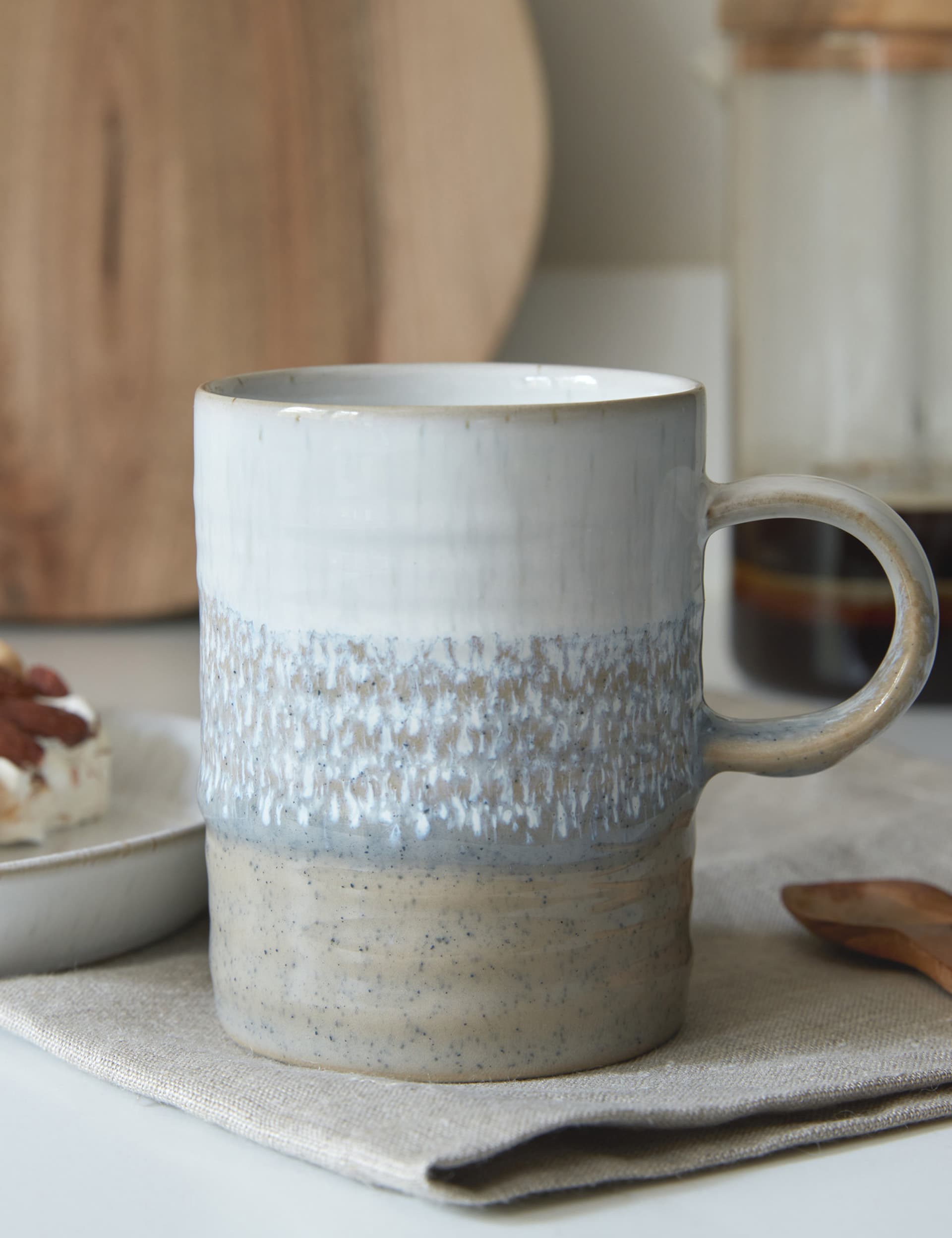 Denby Set of 2 Kiln Mugs - Natural Mix, Natural Mix