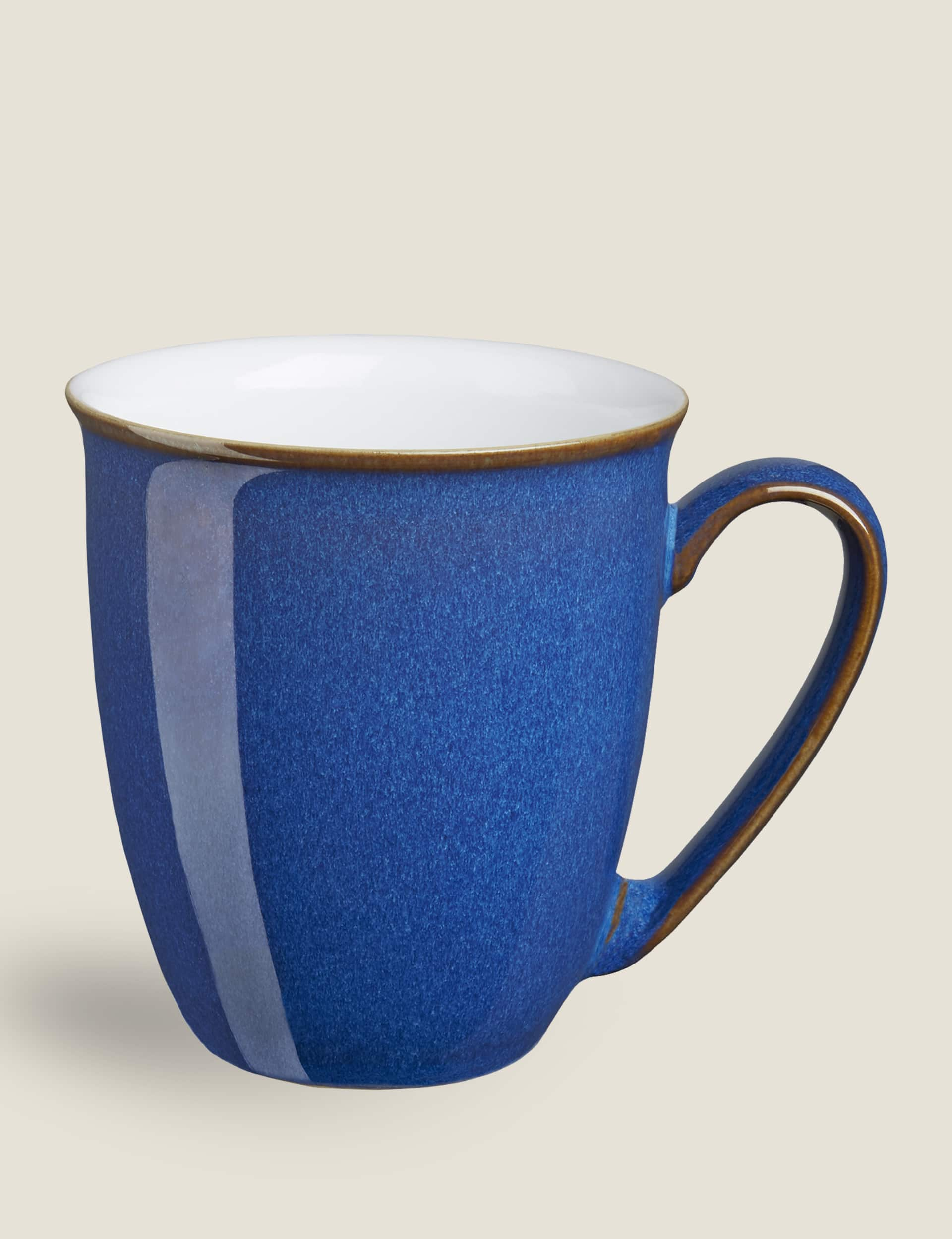 Denby Set of 2 Imperial Blue Mugs - Blue Mix, Blue Mix