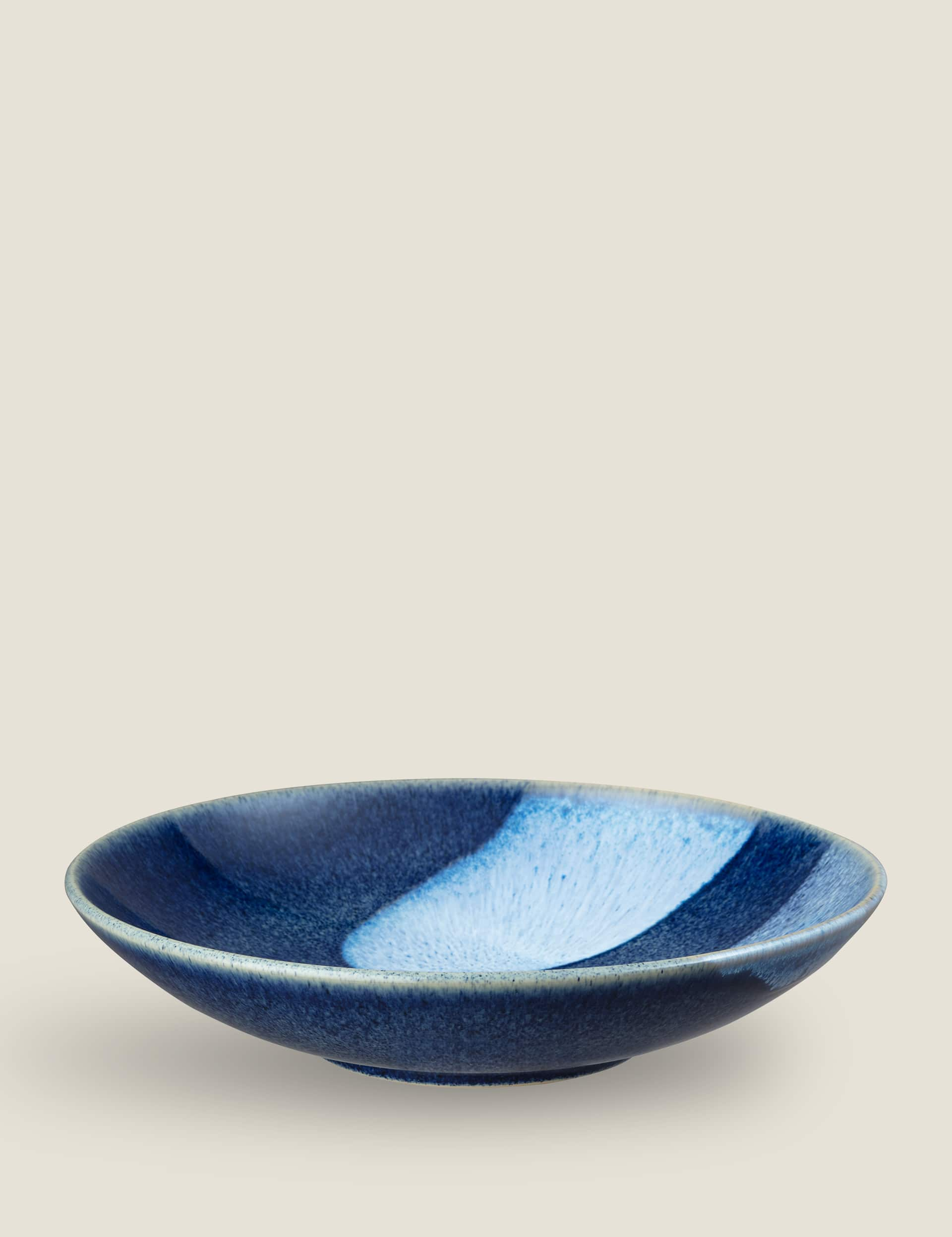 Denby Studio Blue Accent Large Serving Bowl, Blue