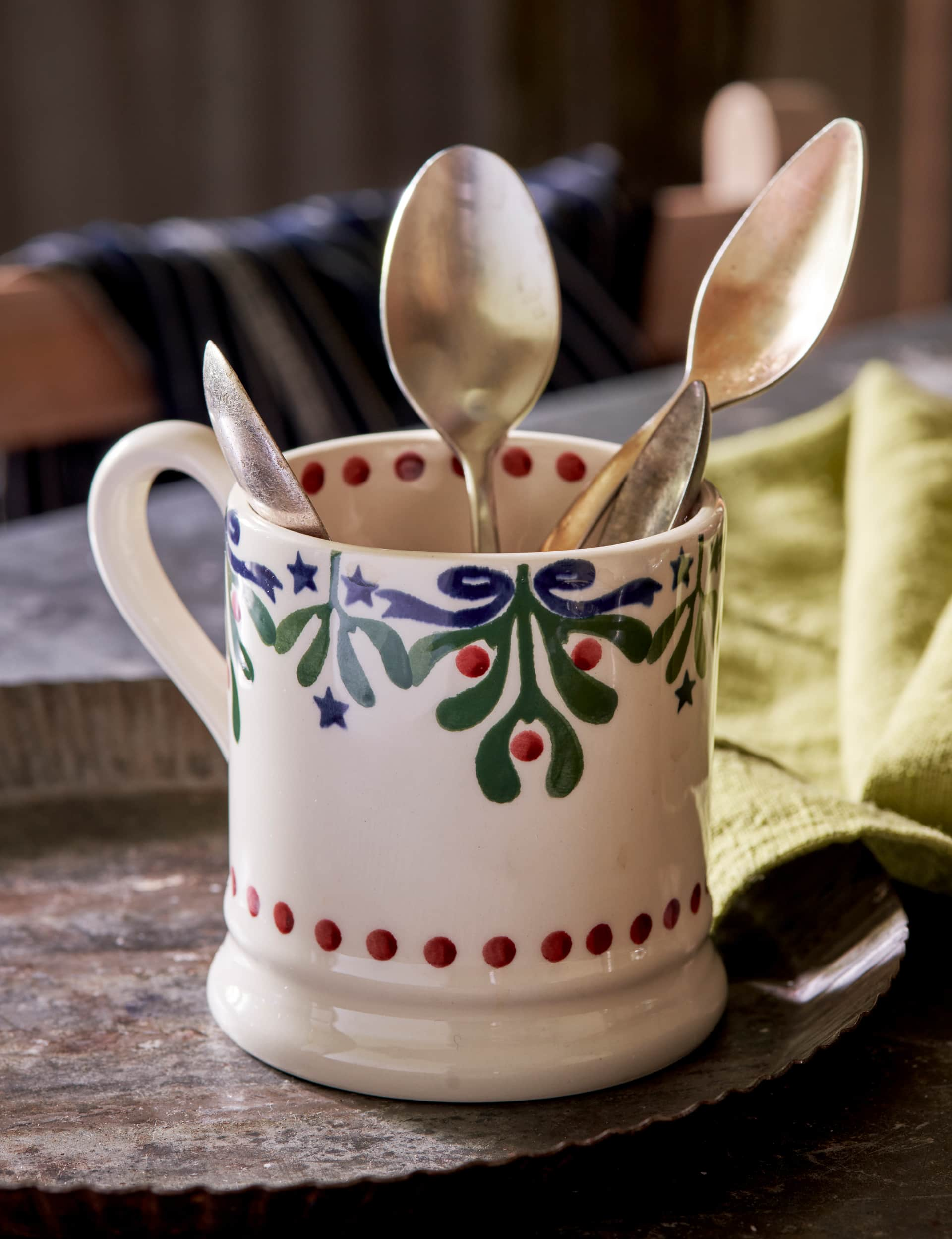 Emma Bridgewater Mistletoe Mug - Multi, Multi