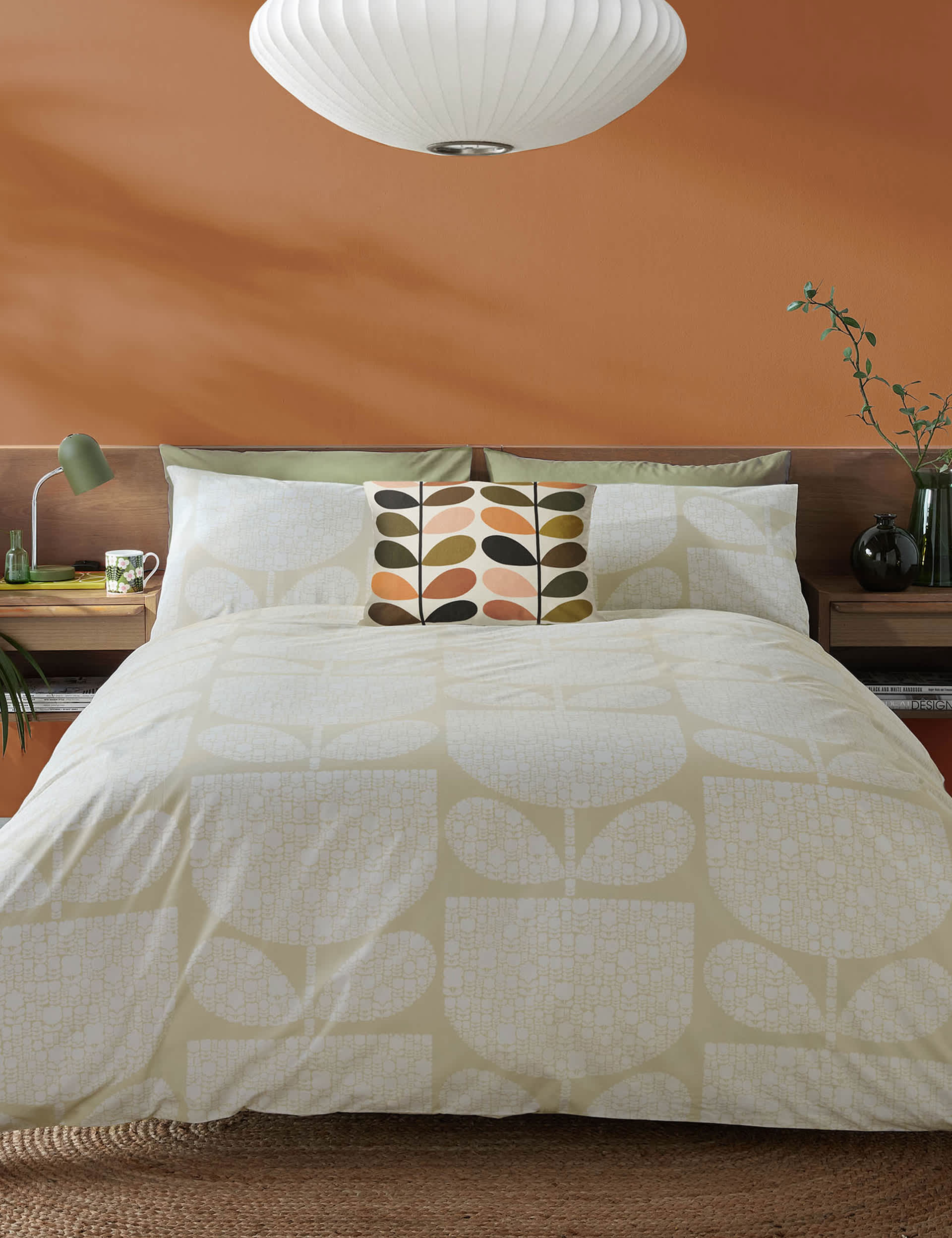 Orla Keily Pure Cotton Block Garden Bedding Set