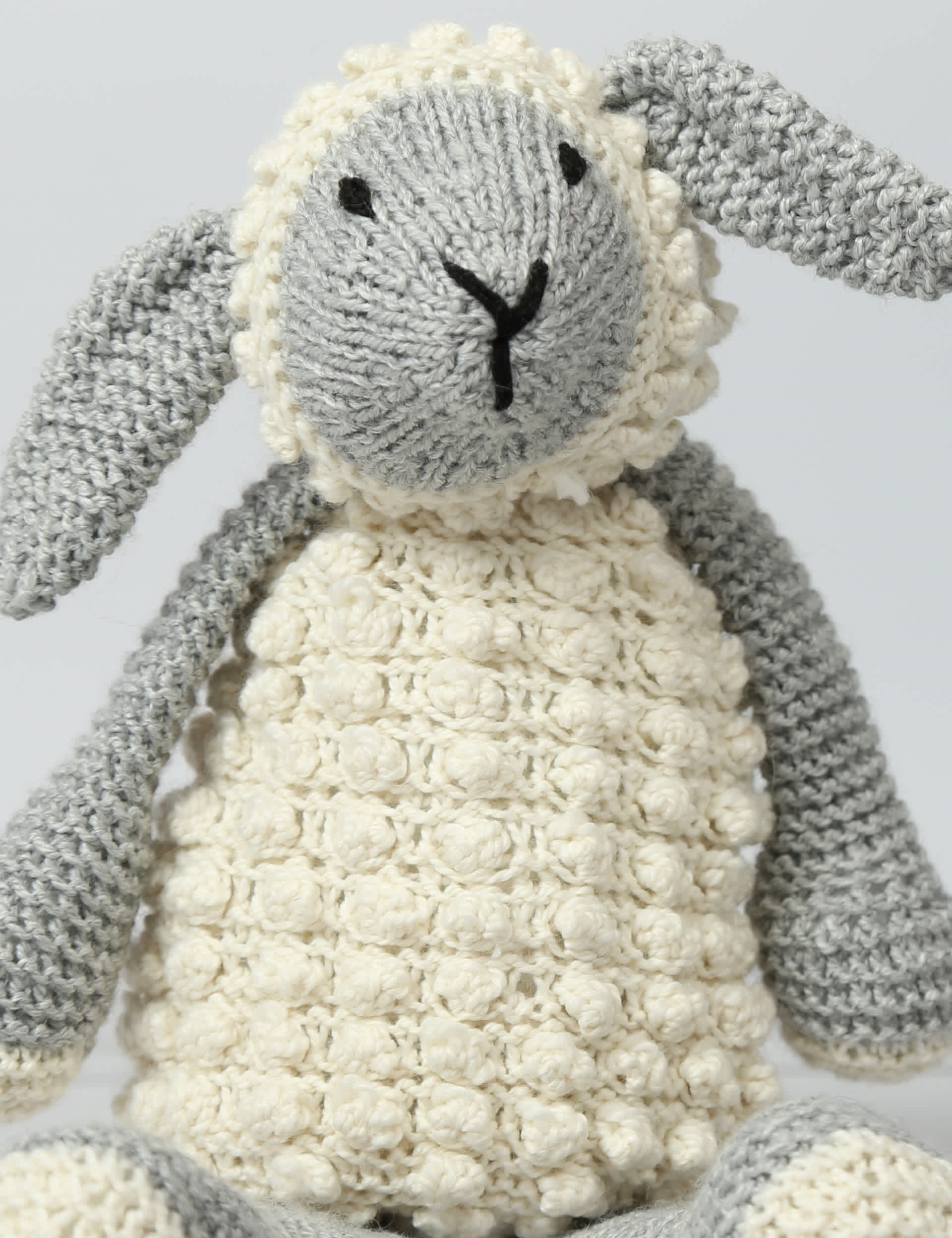 Wool Couture Lionel Lamb Knitting Set - Grey, Grey