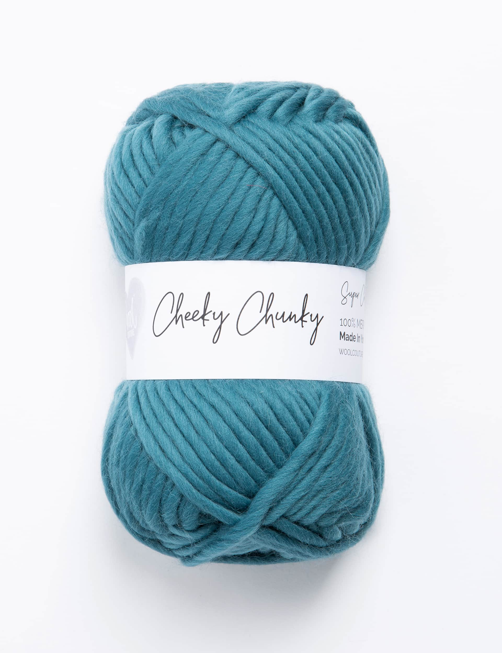 Wool Couture Cheeky Chunky Knitting Yarn Ball - Duck Egg, Duck Egg