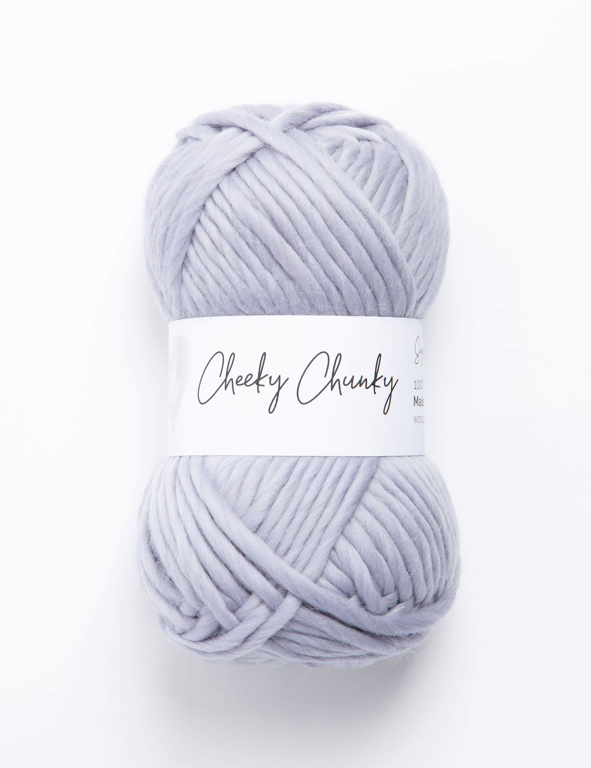 Wool Couture Cheeky Chunky Knitting Yarn Ball - Lilac, Cream,Duck Egg,Lilac,Mink,Grey,Light Grey,Pew