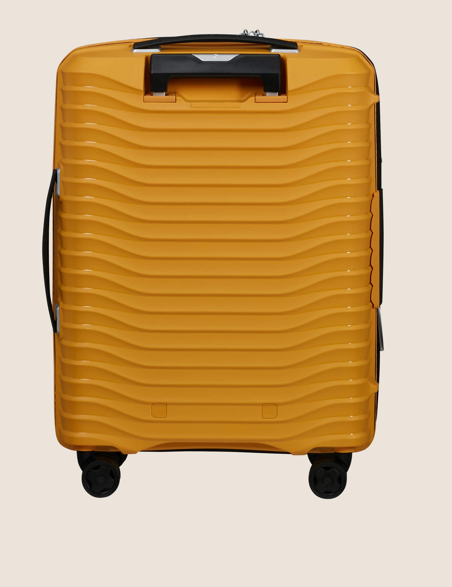 Samsonite Upscape 4 Wheel Hard Shell Cabin Suitcase - Yellow, Yellow,Black,Dark Blue Mix