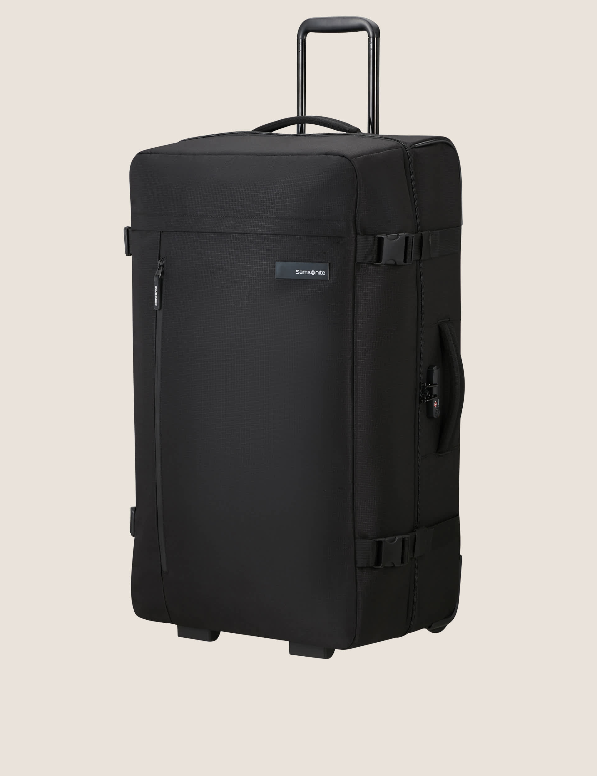 Samsonite Roader 2 Wheel Soft Large Suitcase - Black, Black,Navy