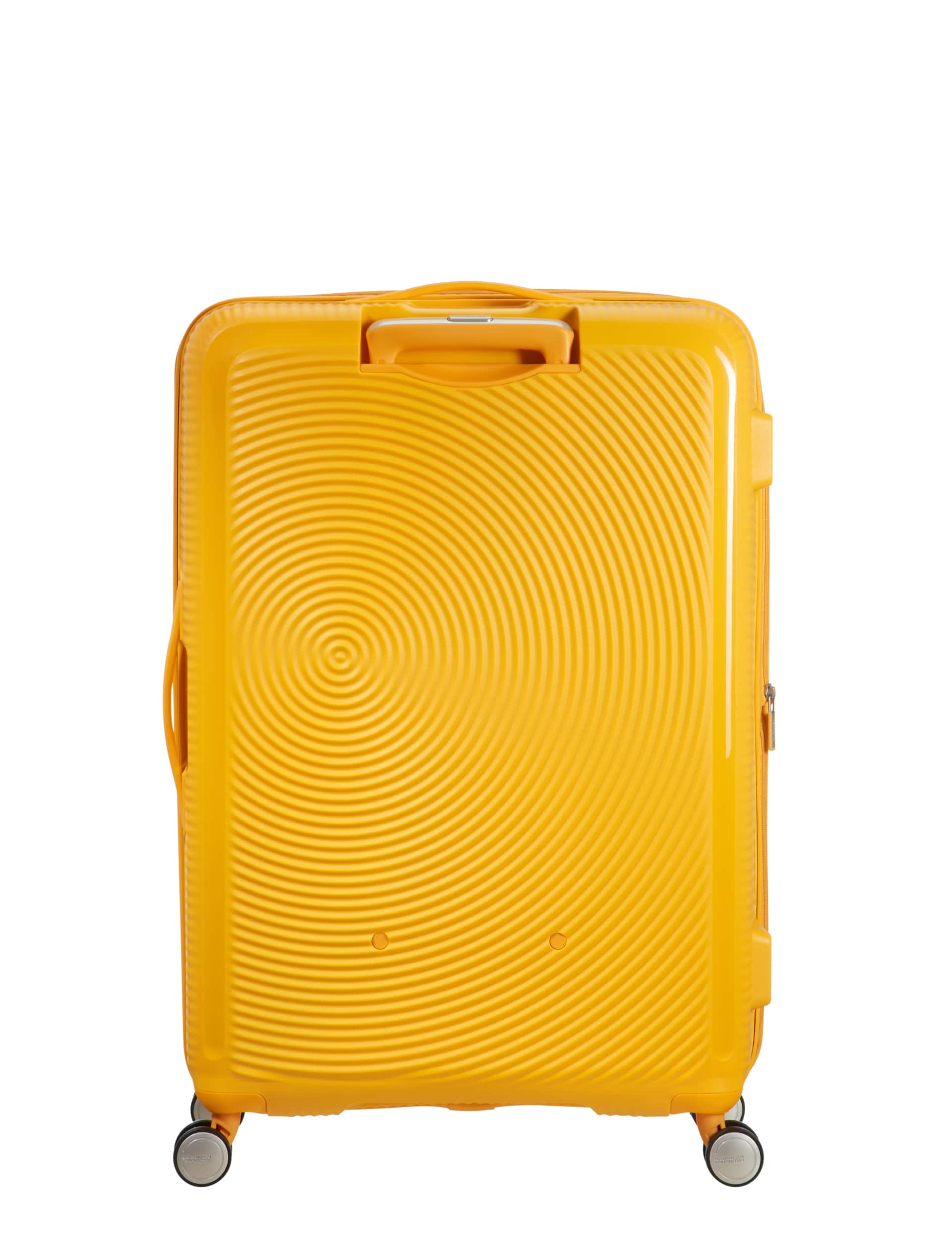 American Tourister Soundbox 4 Wheel Hard Shell Large Suitcase - Yellow, Black,Yellow