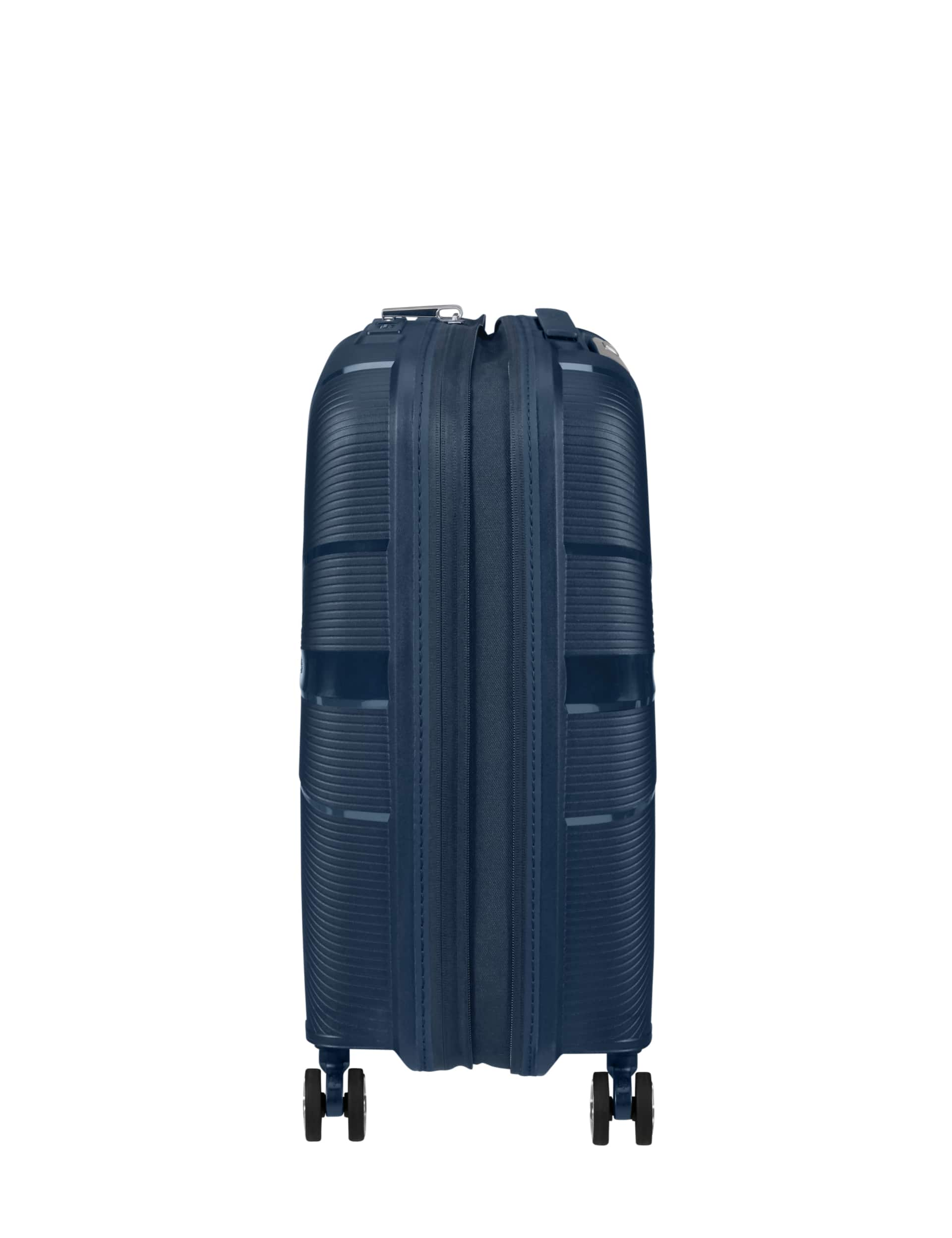 American Tourister Starvibe 4 Wheel Hard Shell Cabin Suitcase - Navy, Black,Navy,Turquoise