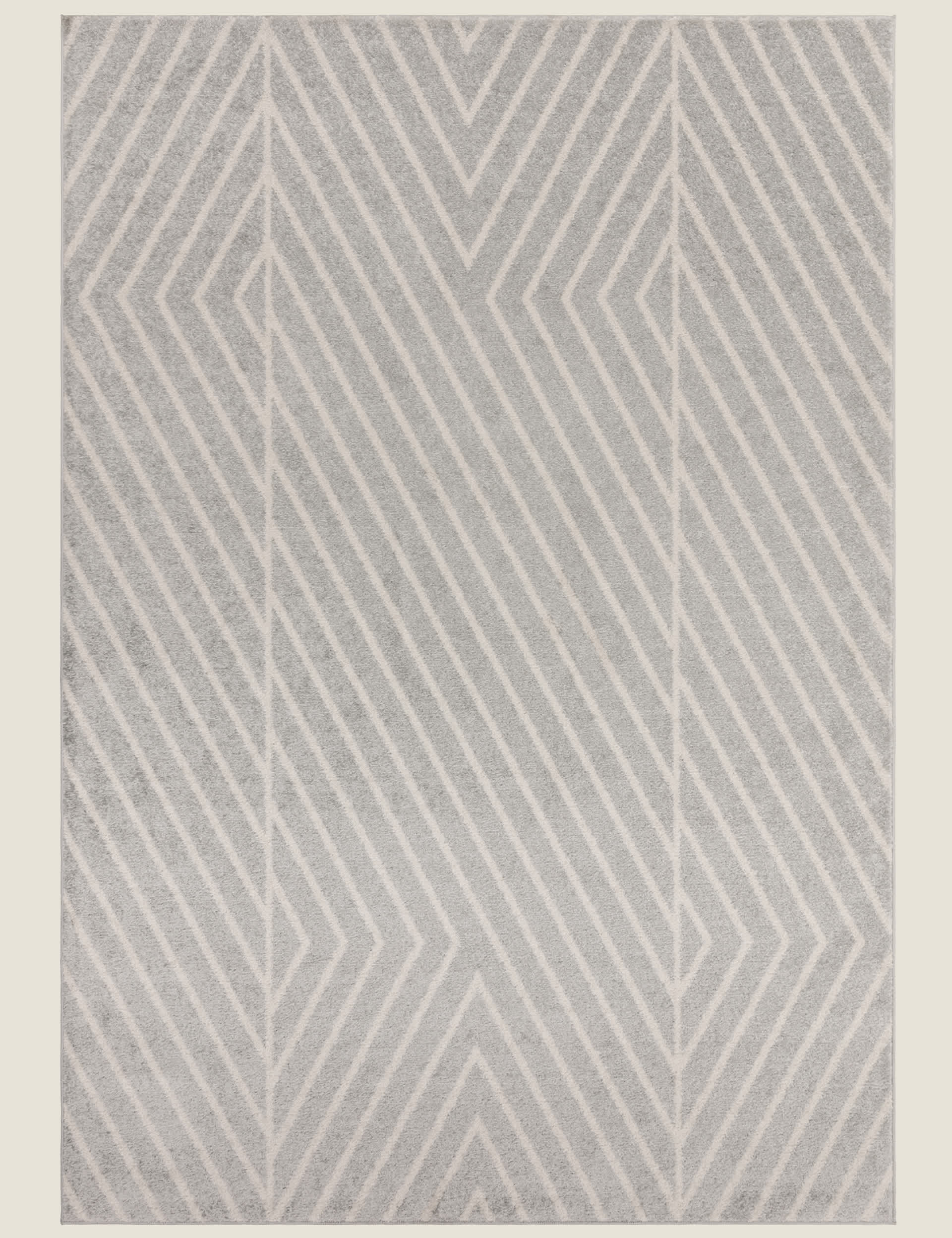 Asiatic Muse Linear Rug - MED - Grey, Grey