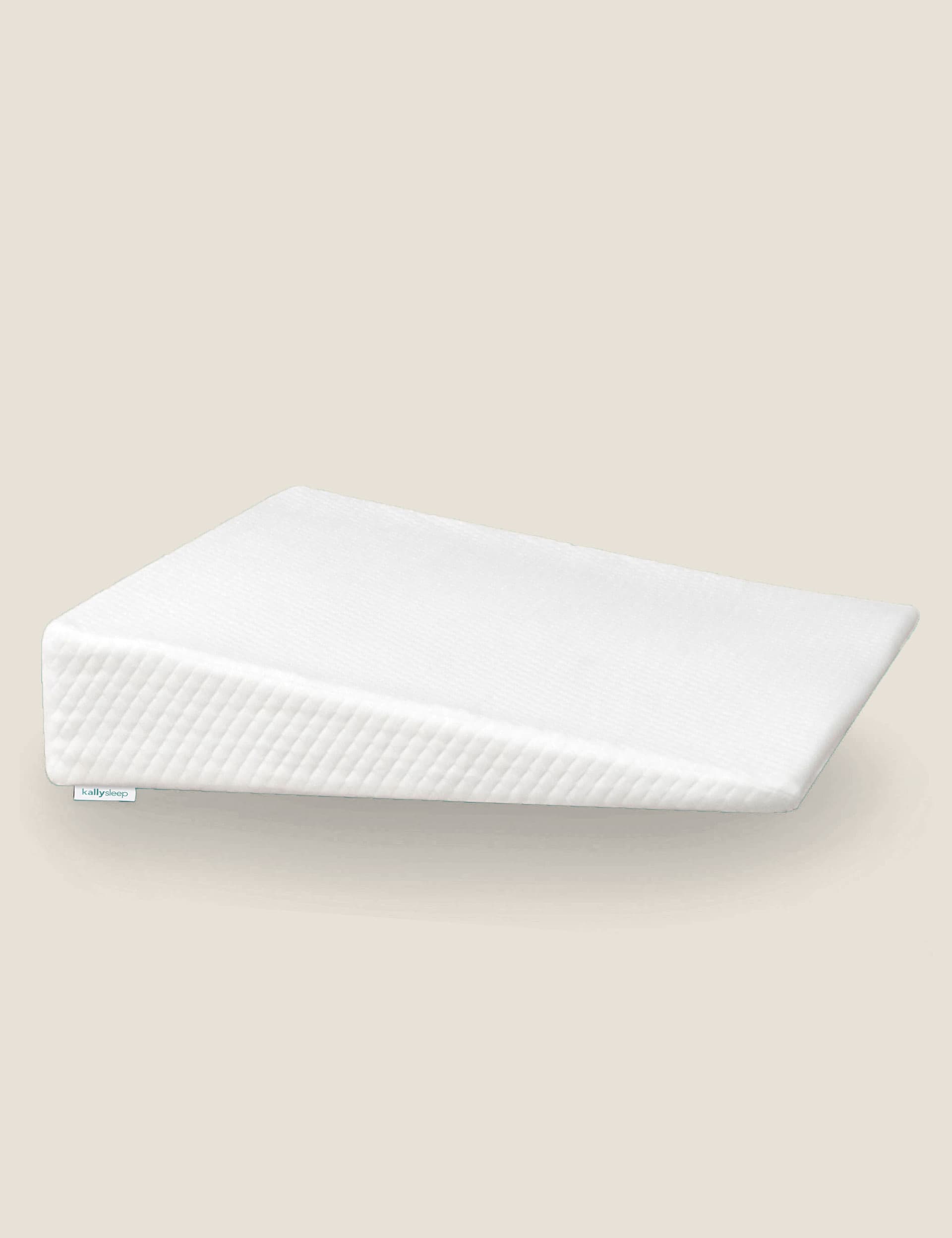 Kally Sleep Acid Reflux Firm Wedge Pillow - White, White