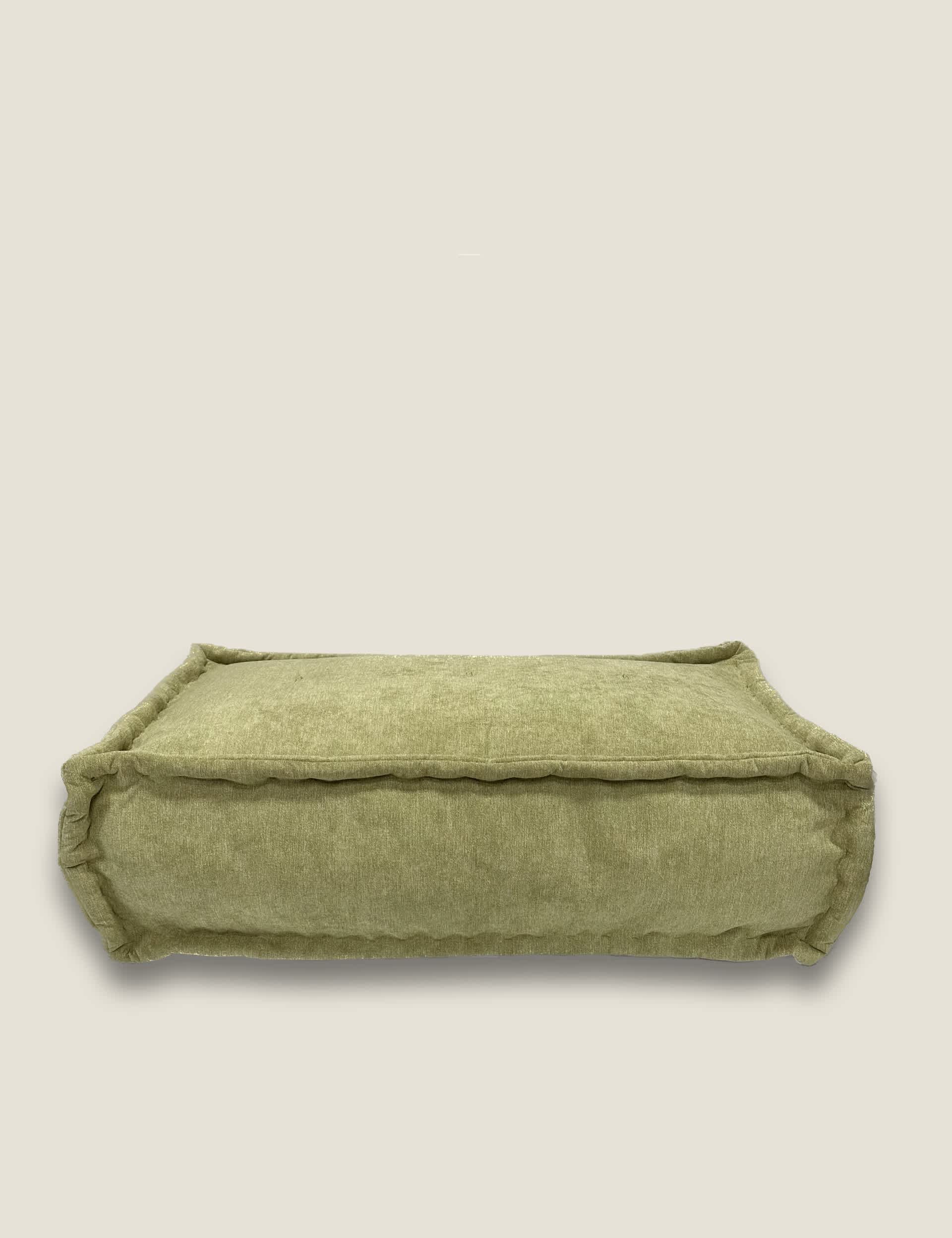 Kaikoo Rectangular Quilted Beanbag - Green, Green