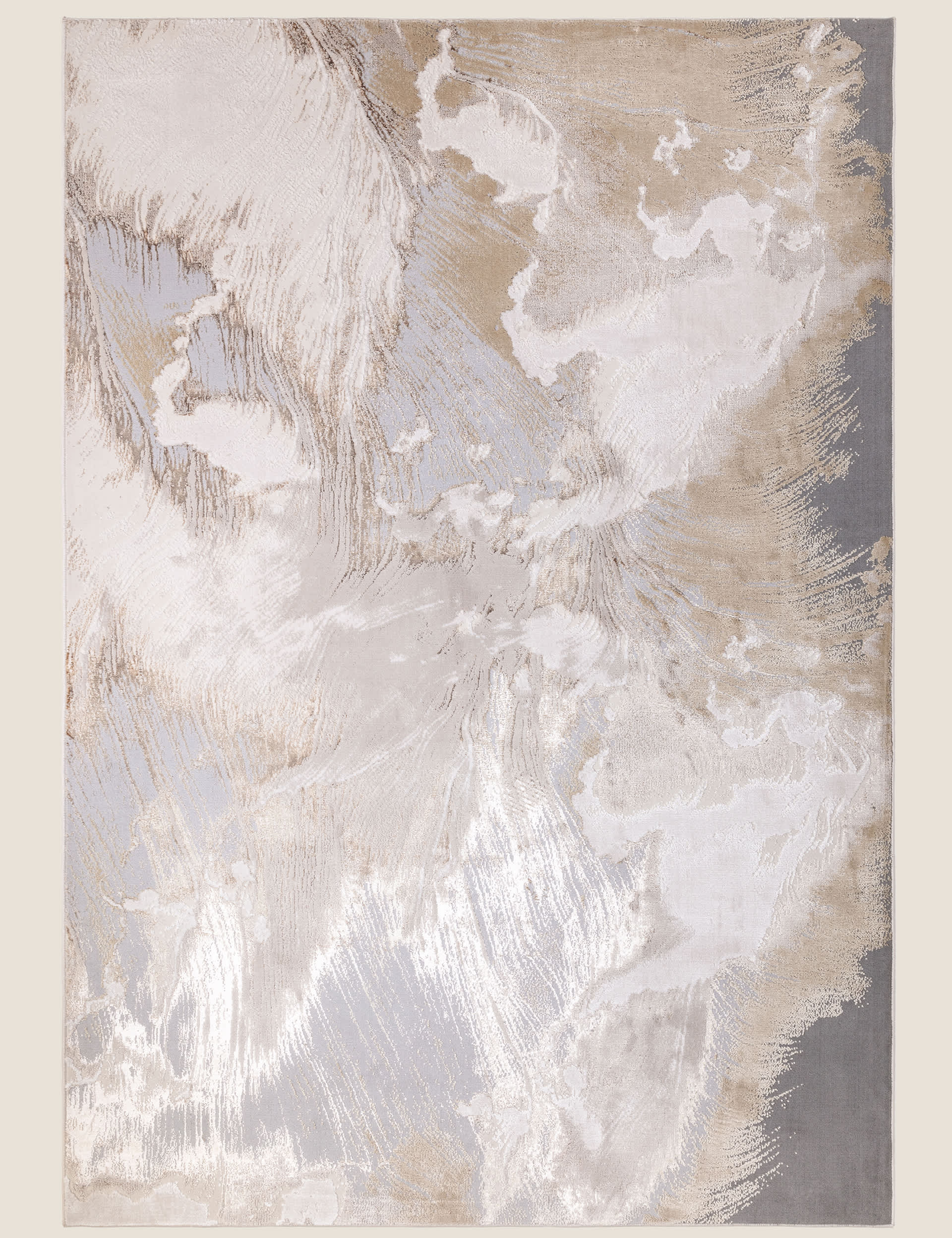 Asiatic Aurora Etch Rug - L - Gold Mix, Gold Mix