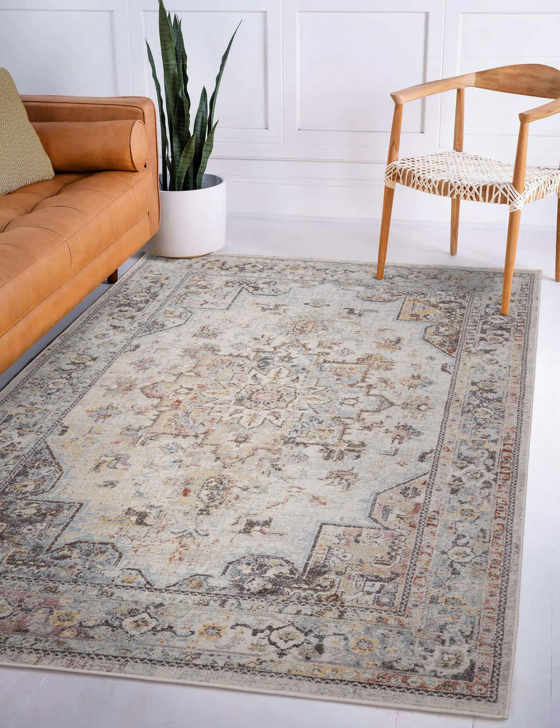 Asiatic Flores Ester Persian Rug - M - Multi, Multi