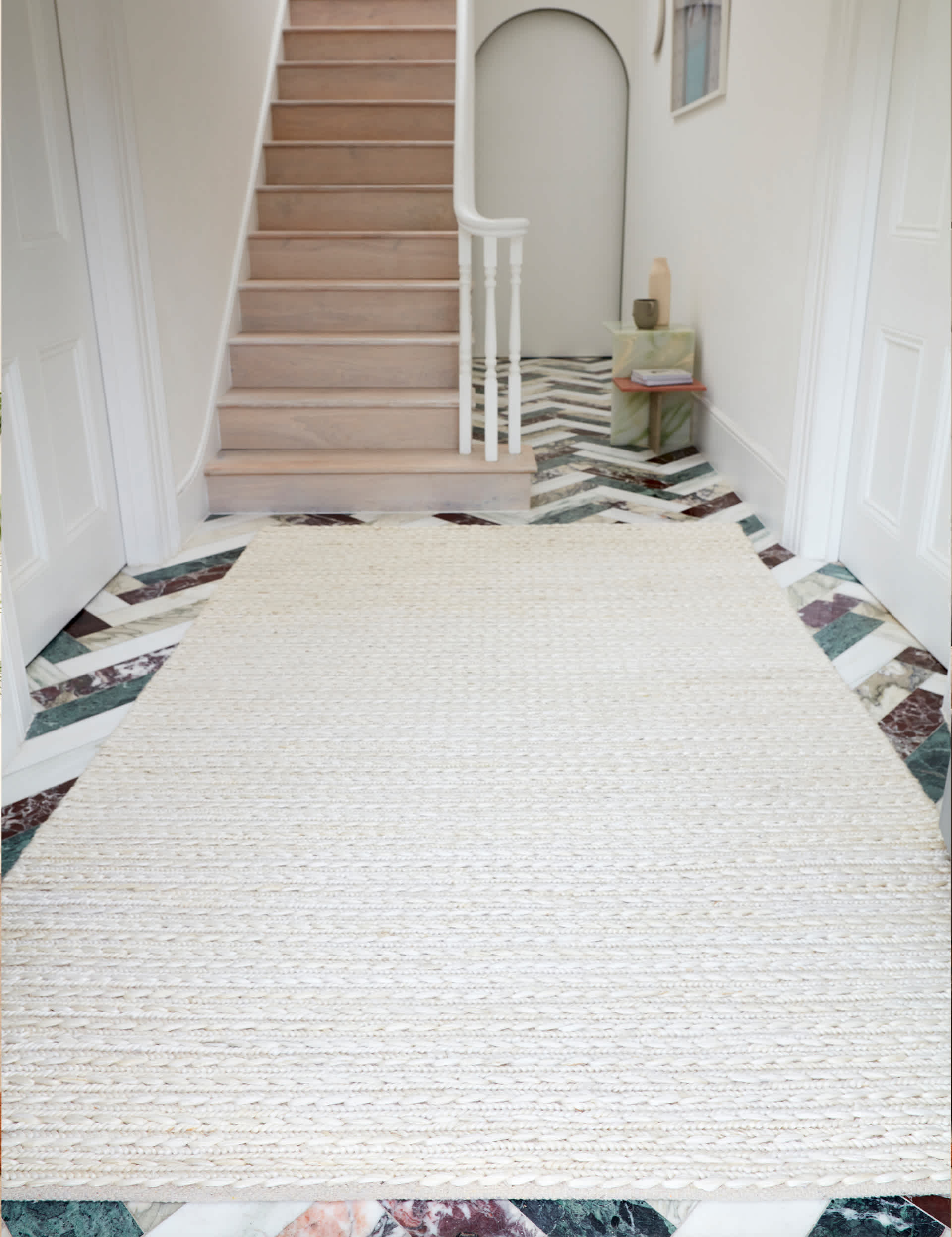 Asiatic Oakley Rug - M - Ivory, Charcoal,Ivory