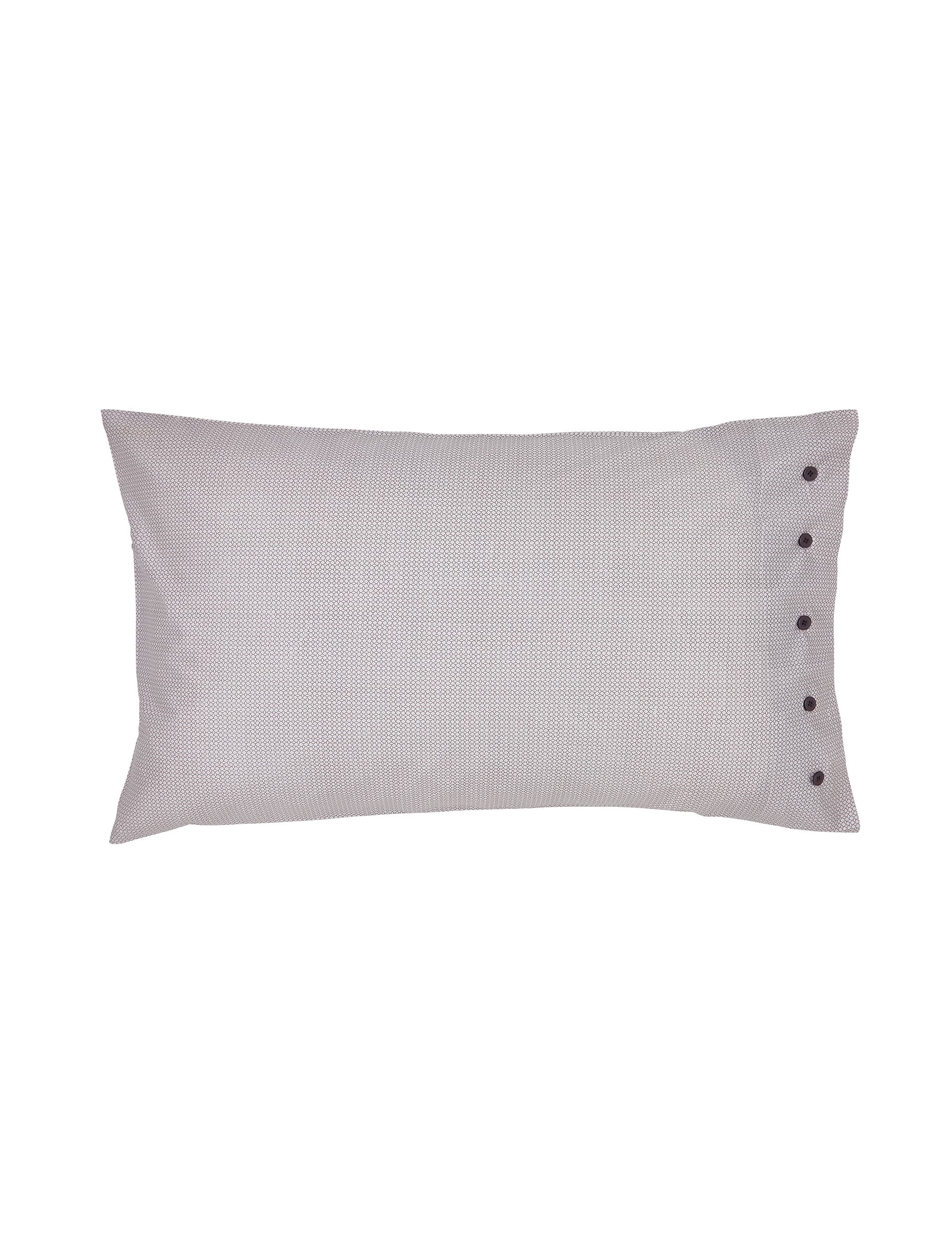 Bedeck Of Belfast 2 Pack Cotton Blend Claudia Pillowcases - White Mix, White Mix