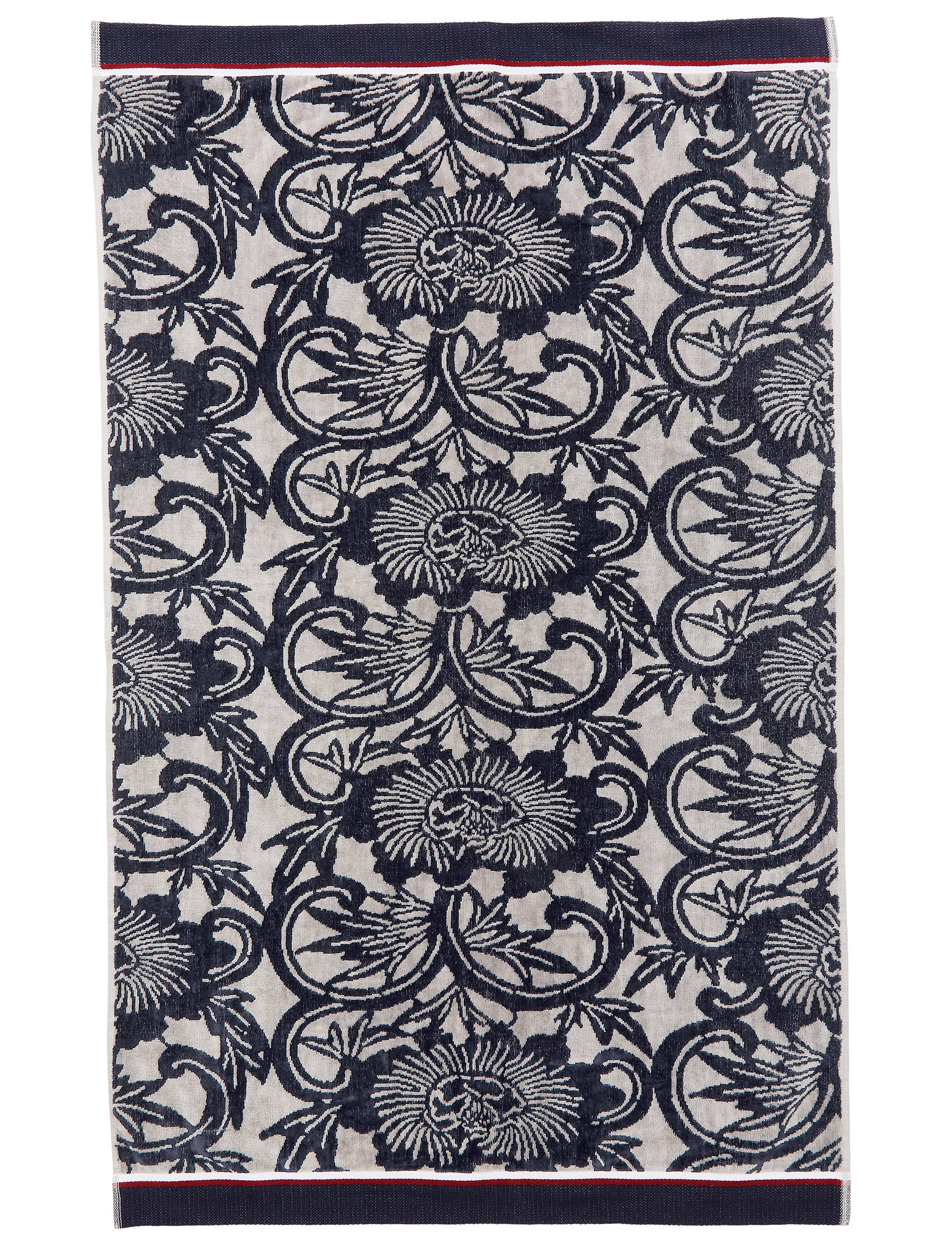 Bedeck Of Belfast Pure Cotton Stafford Towel - BTHSH - Navy Mix, Navy Mix