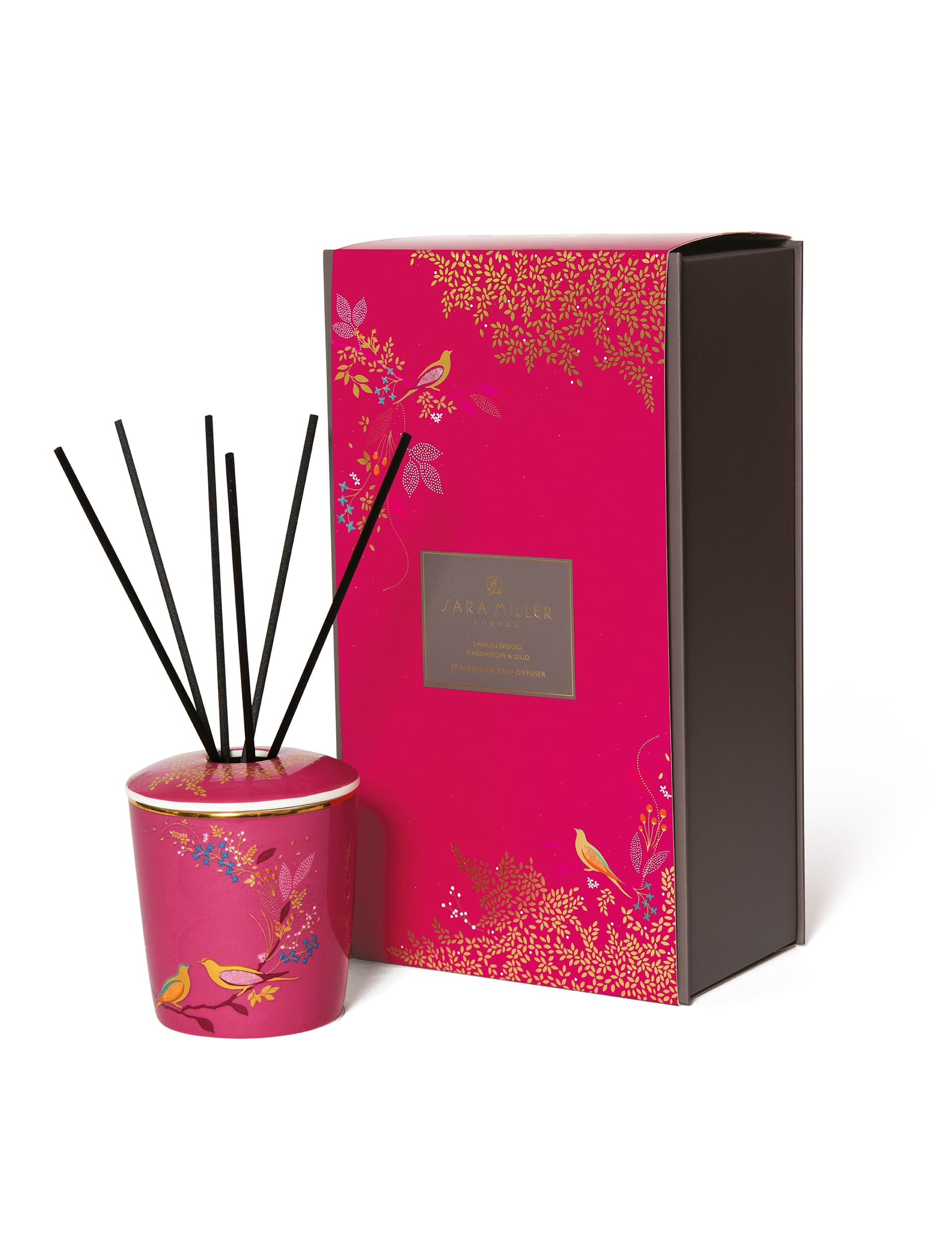 Sara Miller Sandalwood, Cardamon & Oudwood Diffuser - Pink, Pink