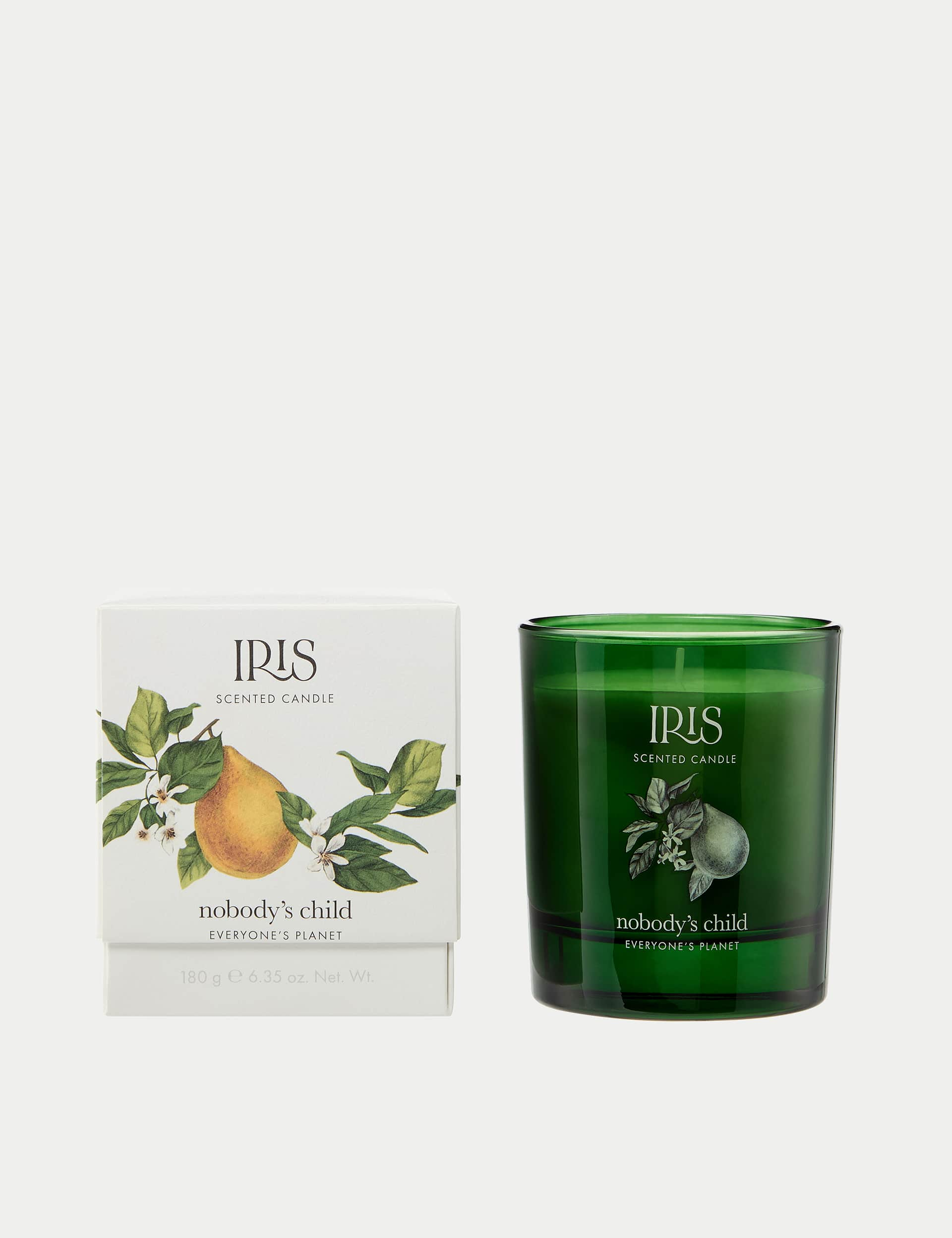 Nobody'S Child Iris Scented Candle - Green Mix, Green Mix