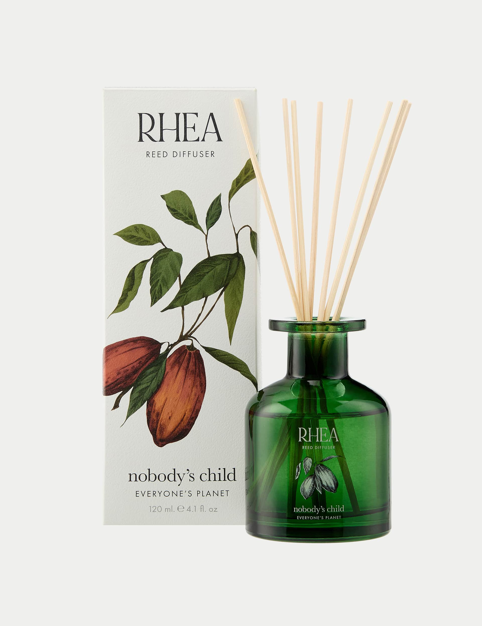 Nobody'S Child Rhea 120ml Diffuser - Green Mix, Green Mix