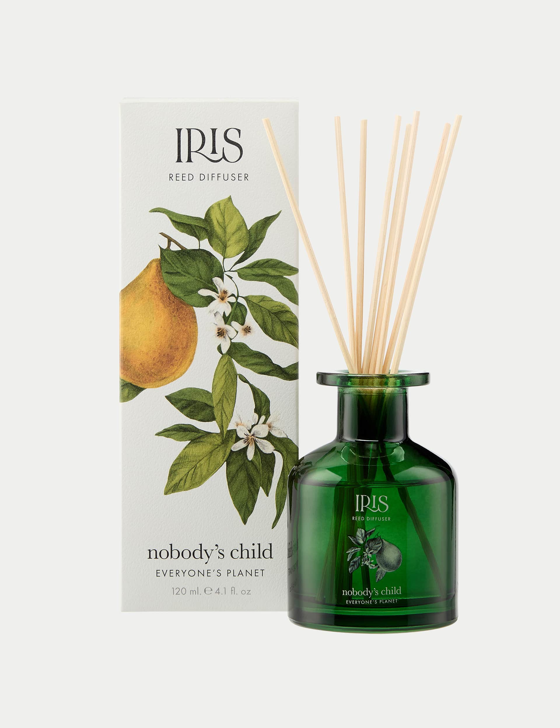 Nobody'S Child Iris 120ml Diffuser - Green Mix, Green Mix