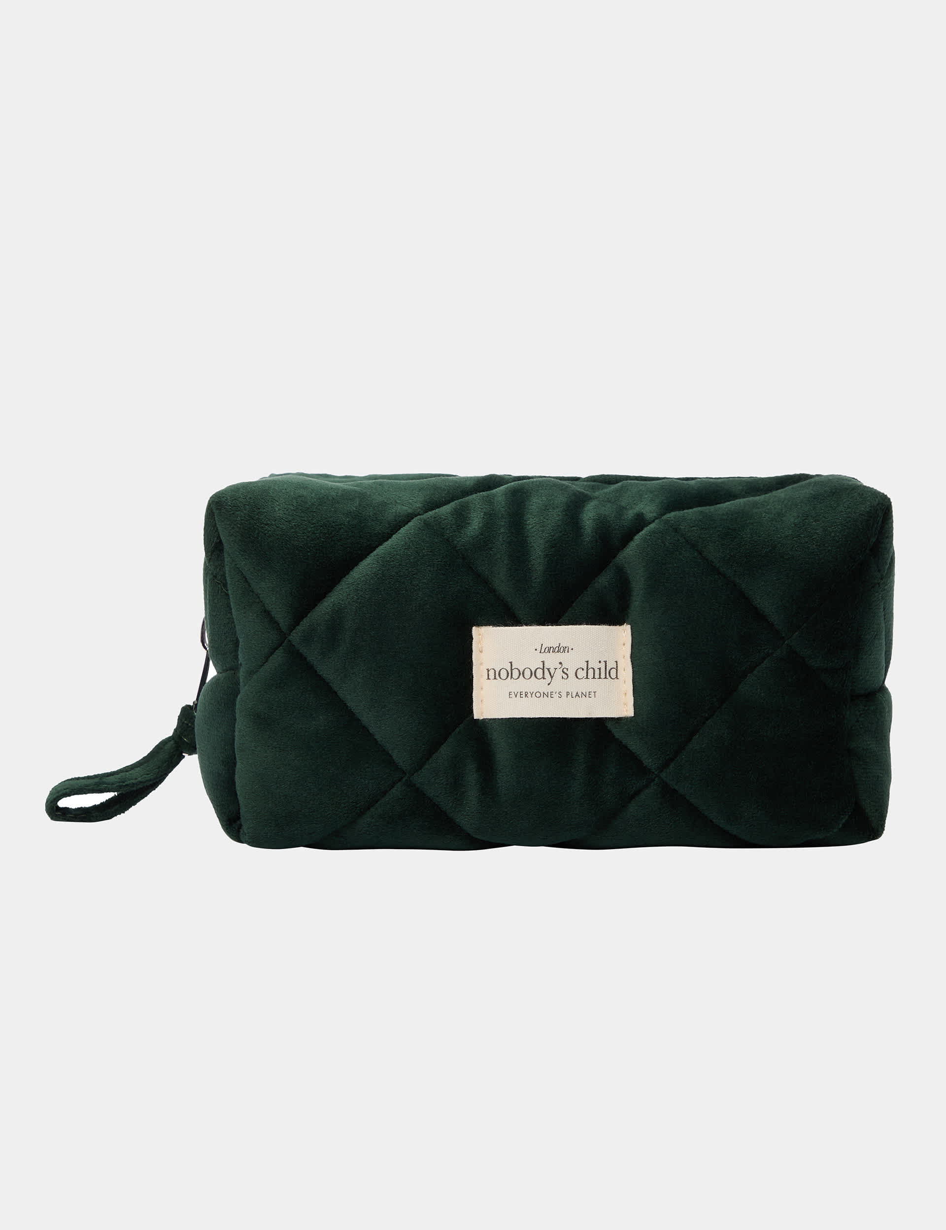 Nobody'S Child Velvet Goddess ToiLetter y Bag - Green, Green