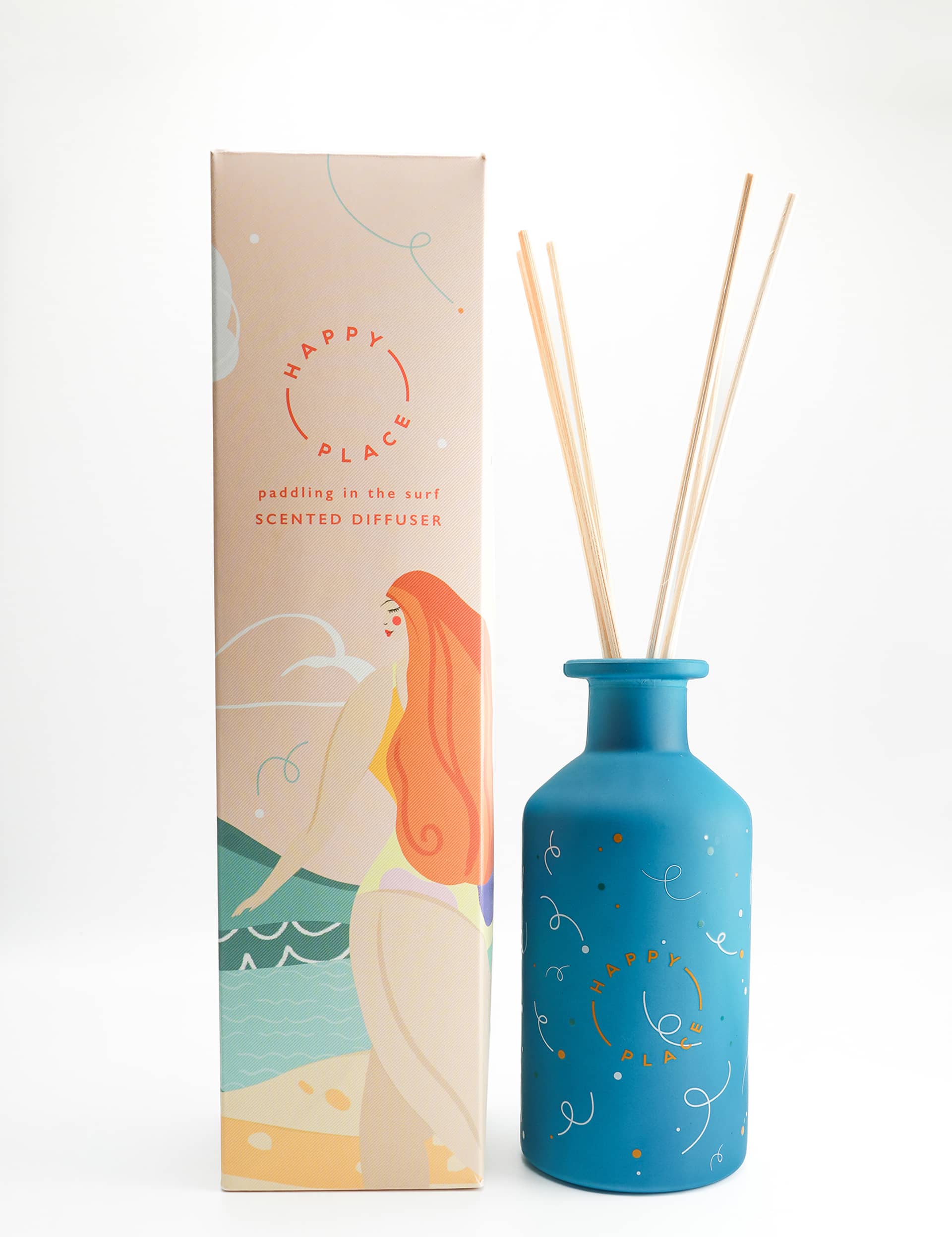 Happy Place Paddling in the Surf 100ml Diffuser - Multi, Multi