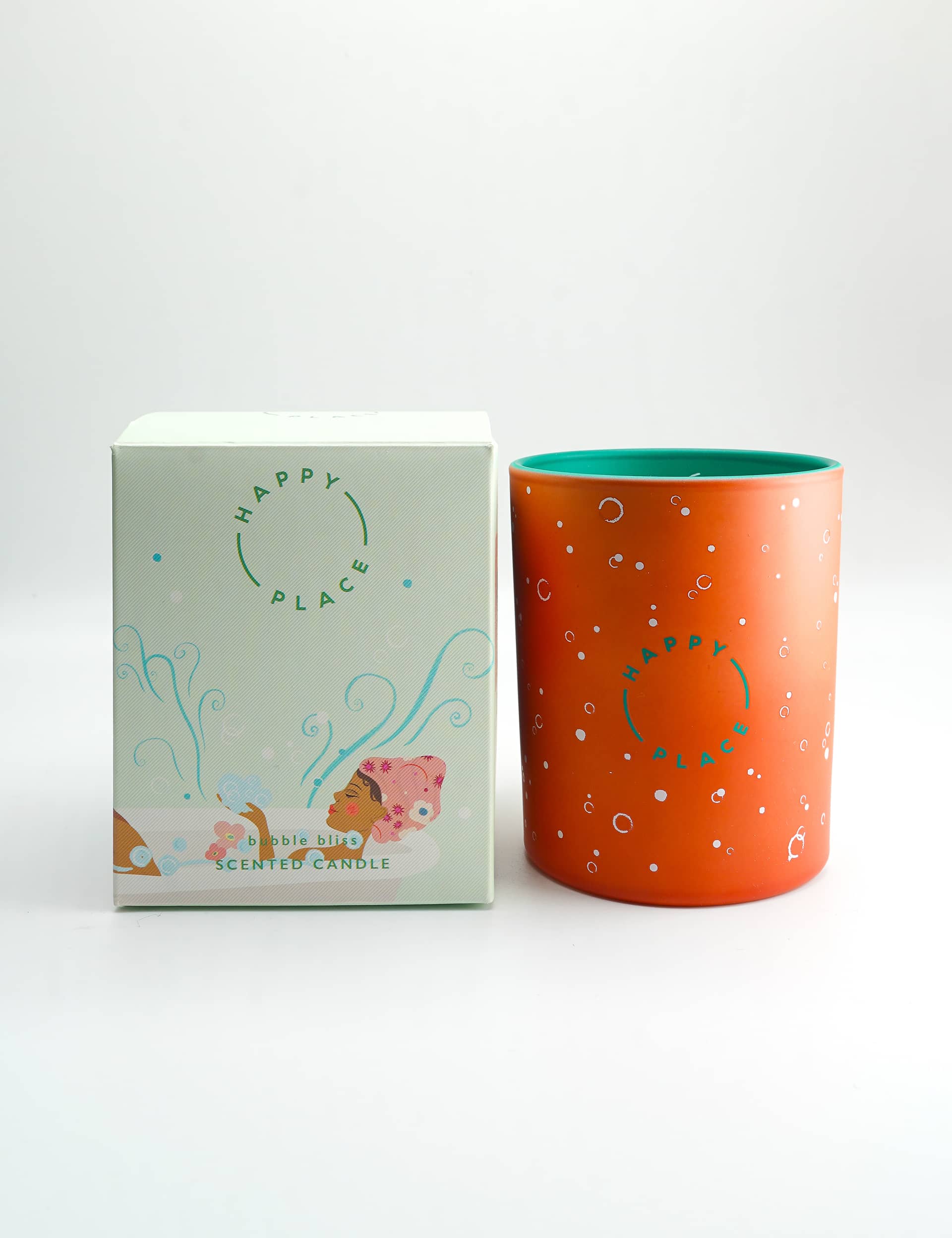 Happy Place Bubble Bliss Boxed Candle - Multi, Multi