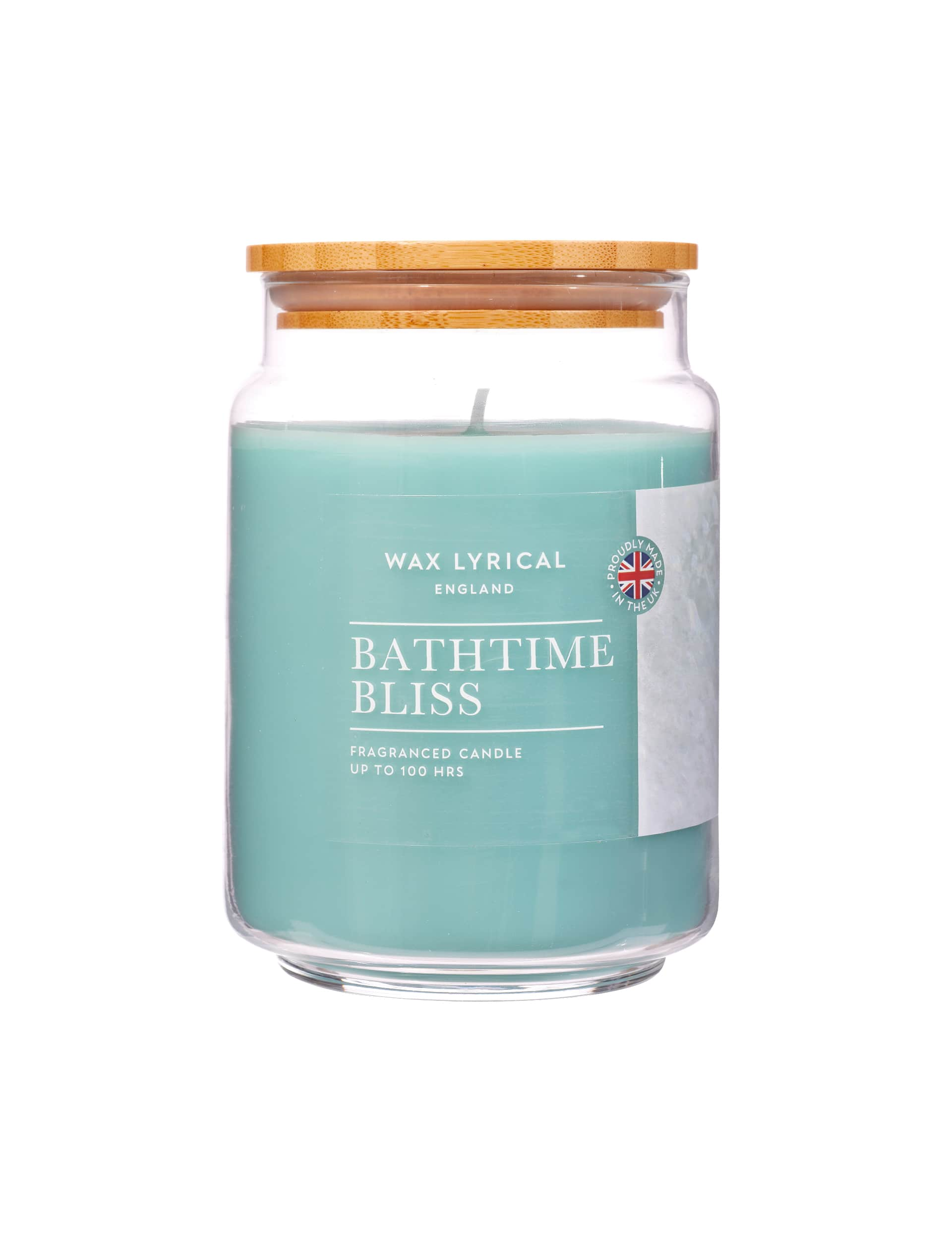 Wax Lyrical Bathtime Bliss Jar Candle - Pale Blue, Pale Blue