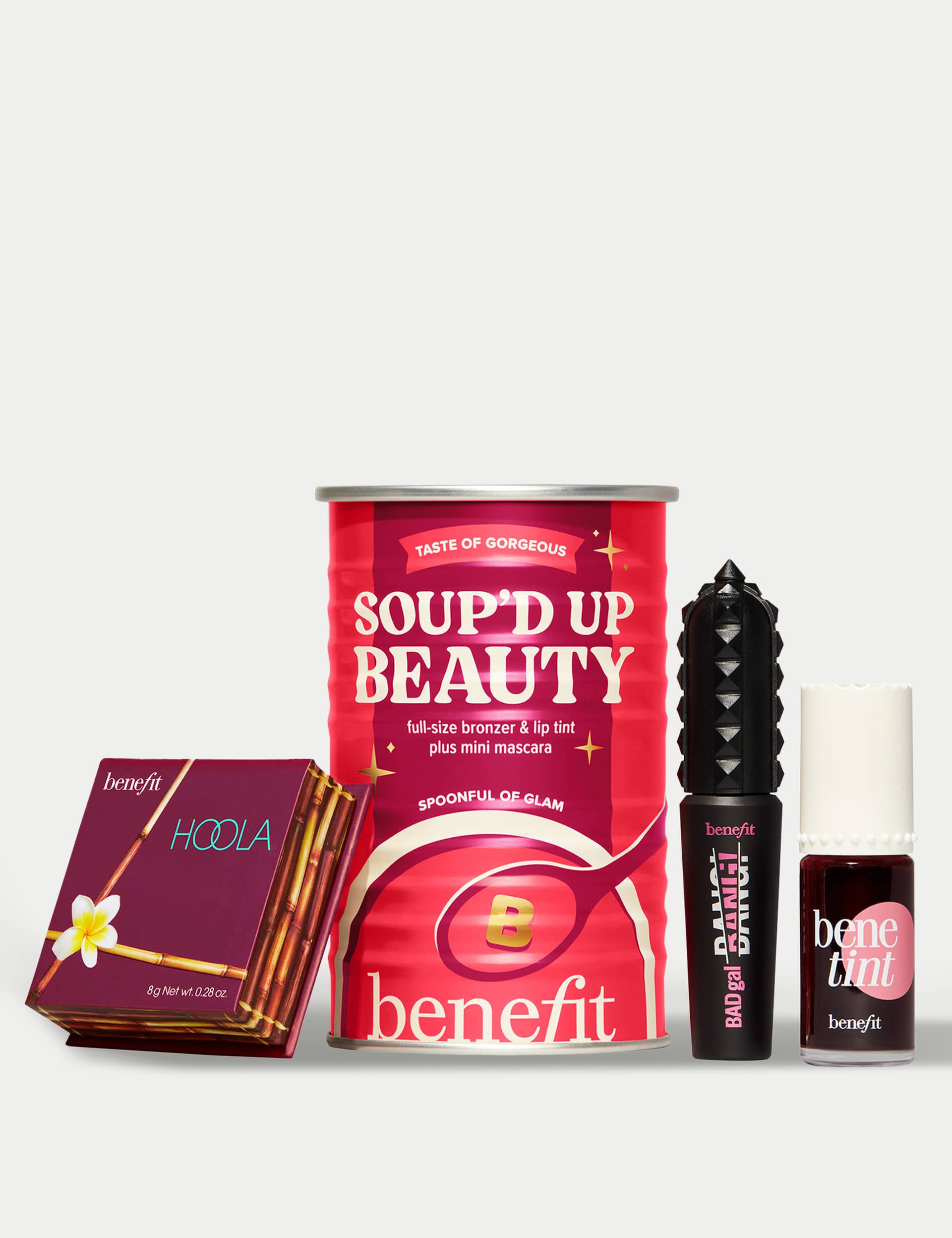 Benefit Soup'd Up Beauty Makeup Gift Set - Worth 69