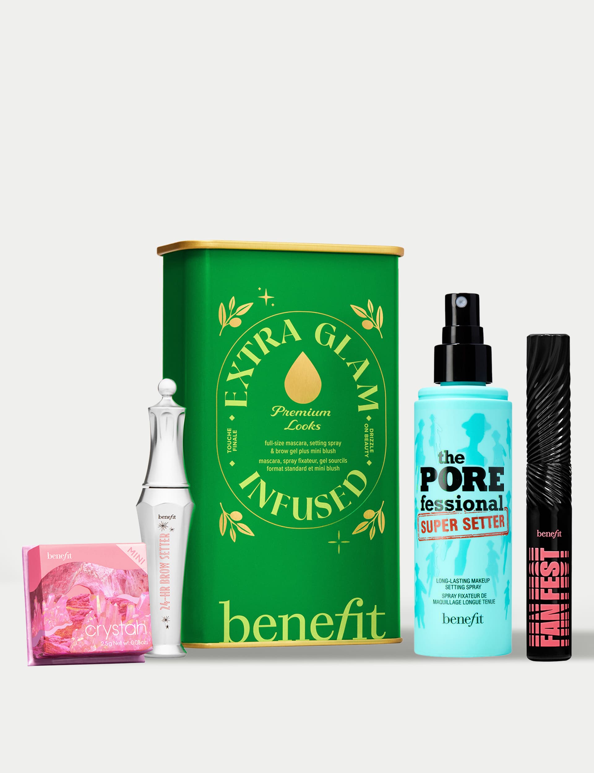 Benefit Extra Glam Infused Makeup Gift Set - Worth 101