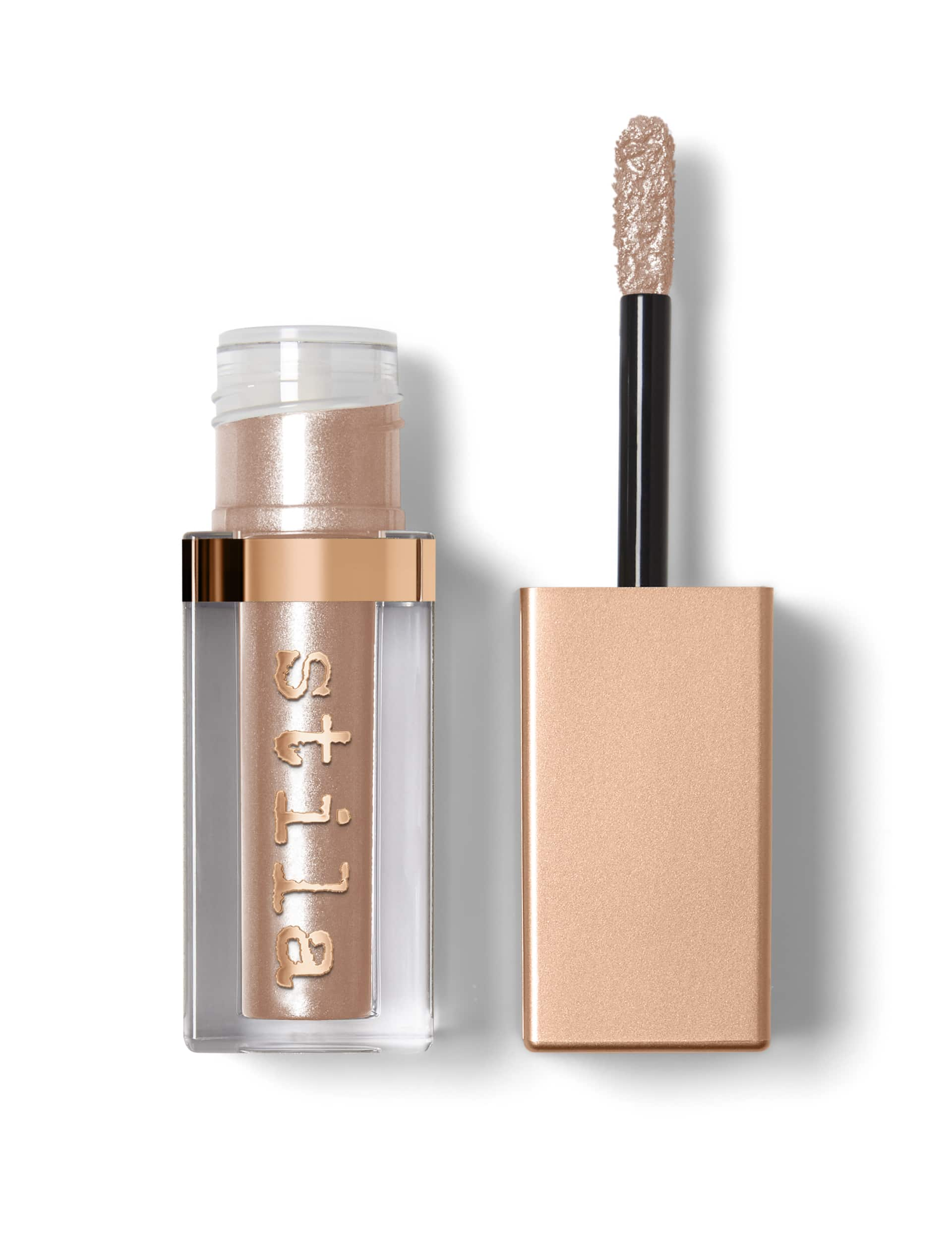 Stila Shimmer & Glow Liquid Eye Shadow 4.5 ml - Nude Pink, Nude Pink,Hot Bronze,Golden Rose