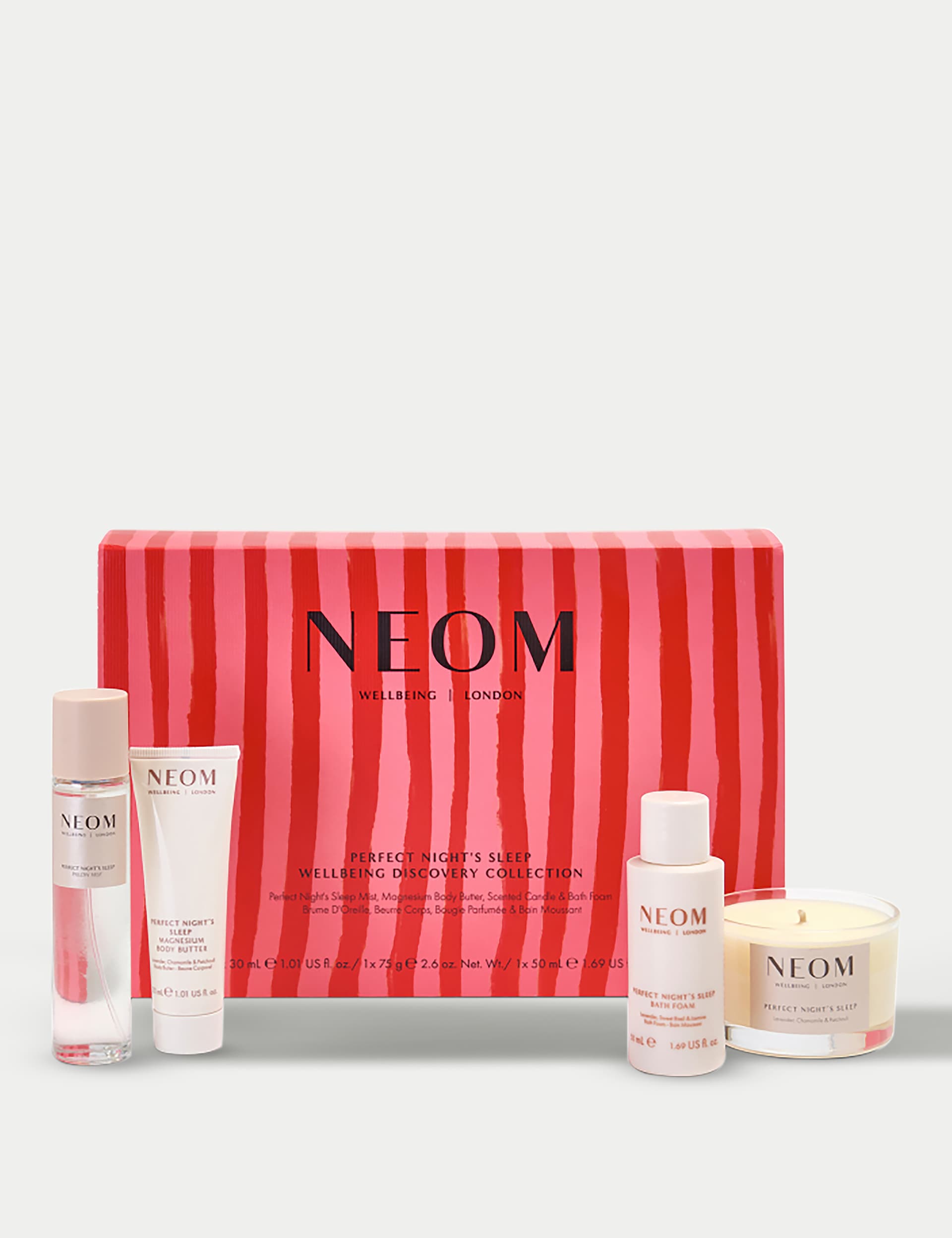 Neom Wellbeing Women's Perfect Night's Sleep Wellbeing Discovery Collection - 20% Saving