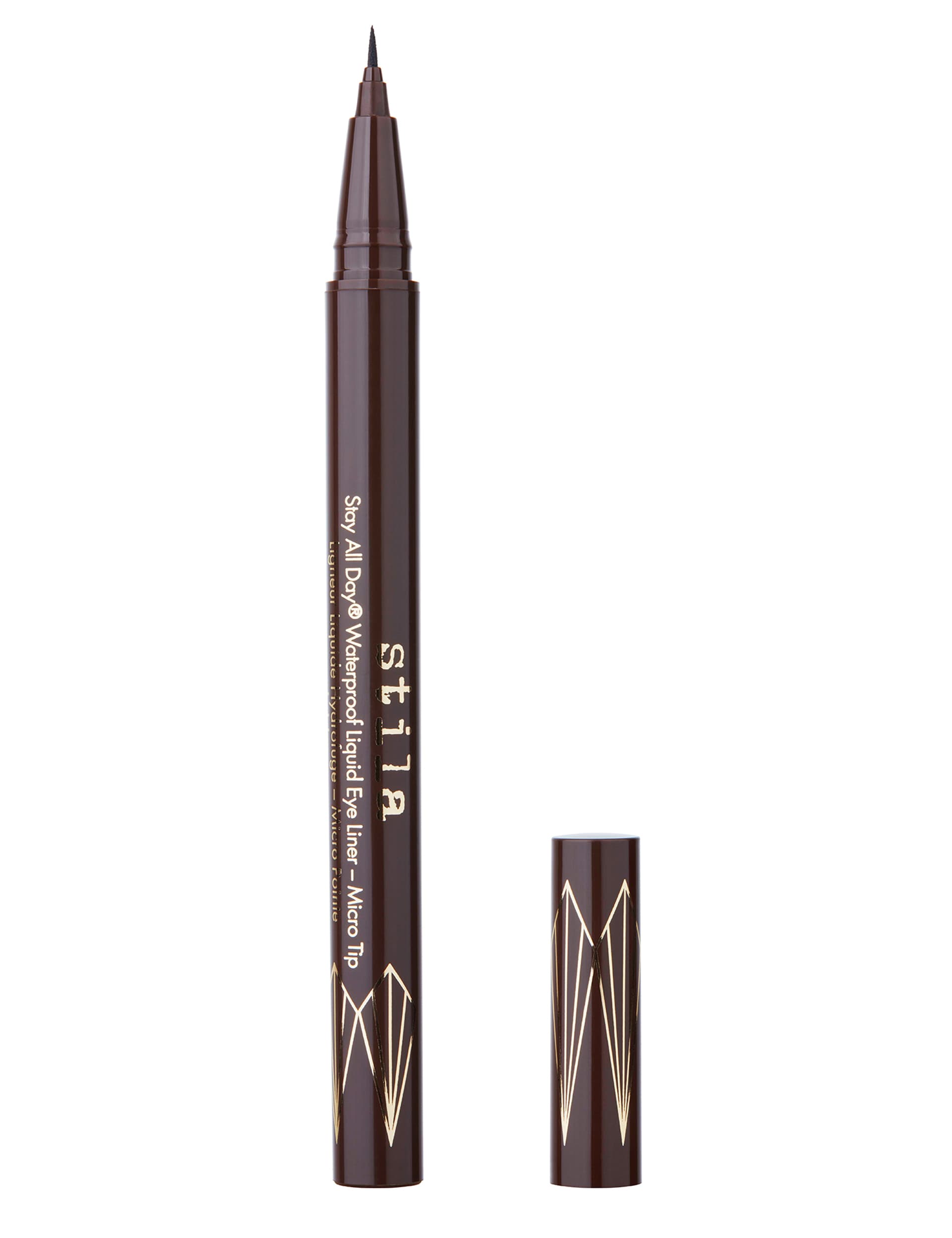 Stila Stay All Day Waterproof Liquid Eye Liner Micro Tip 0.5ml - Brown, Brown