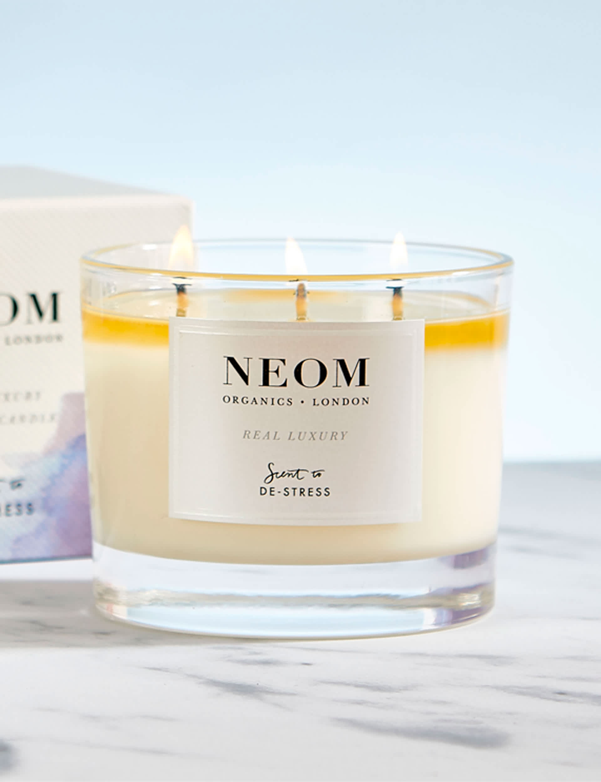 Neom Wellbeing Real Luxury Candle (3 wicks) 420g