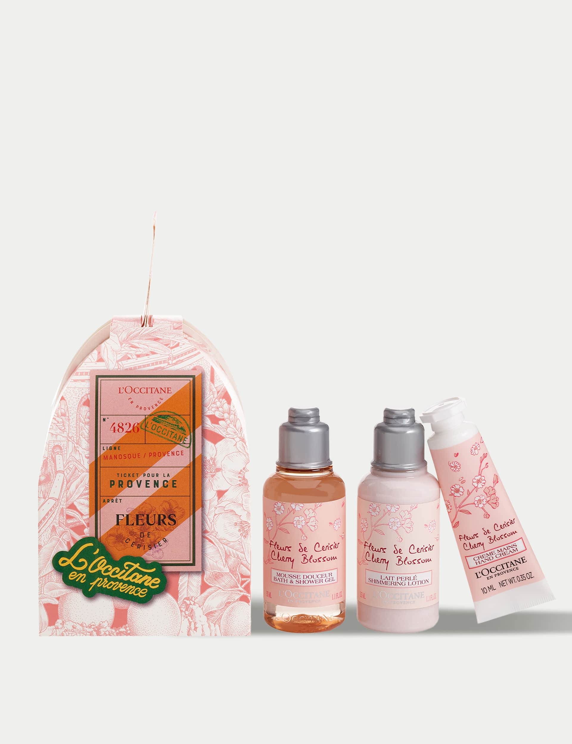 L'Occitane Women's Cherry Blossom Stocking Filler Gift Set