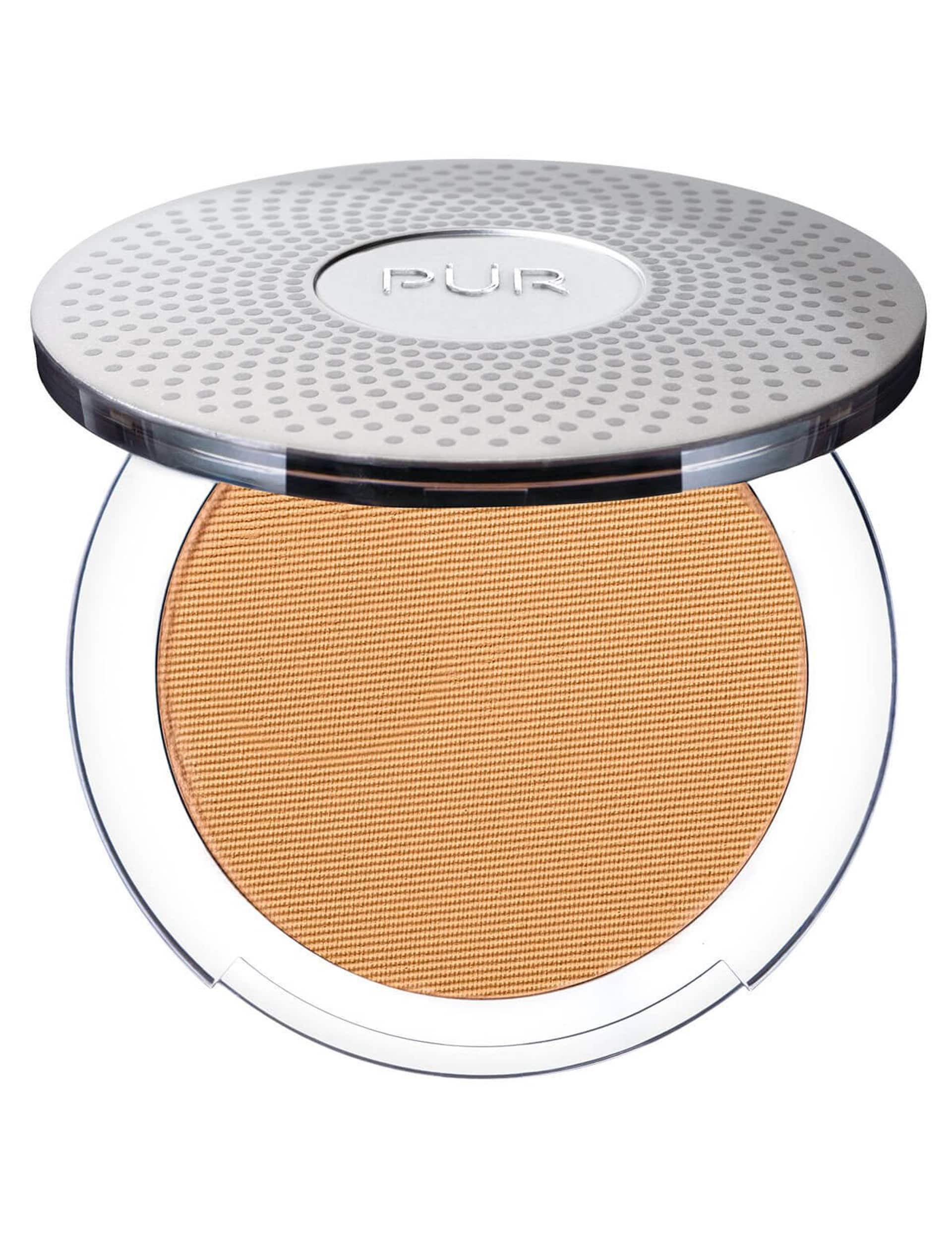 Pur 4-in-1 Pressed Mineral Make Up Compact 8g - Light Tan, Dark Beige Mix,Biscuit,Natural,Linen,Opal