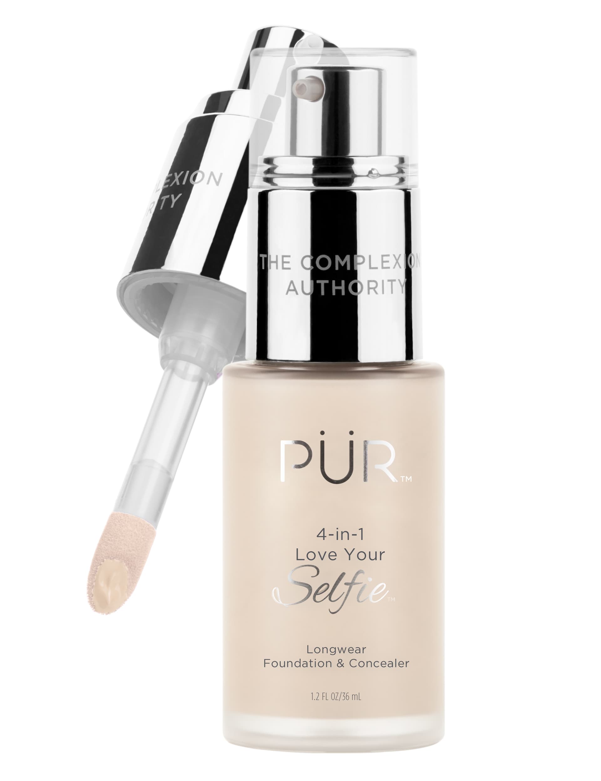 Pur Women's 4-in-1 Love Your Selfie Foundation 36ml - Dark Beige, Biscuit,Light Tan,Medium Brown,Sa