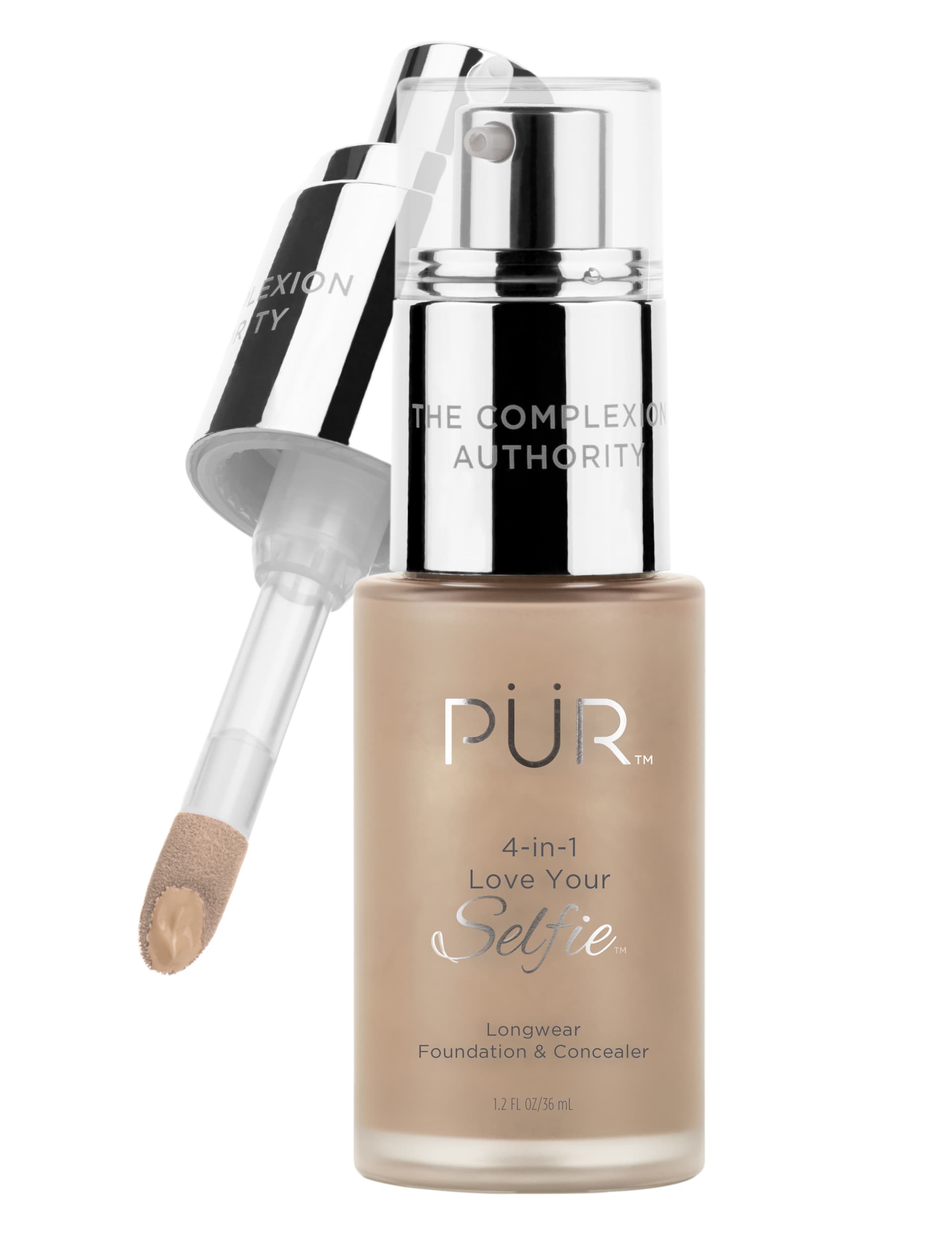 Pur Women's 4-in-1 Love Your Selfie Foundation 36ml - Light Tan, Dark Honey,Biscuit,Medium Beige,Me