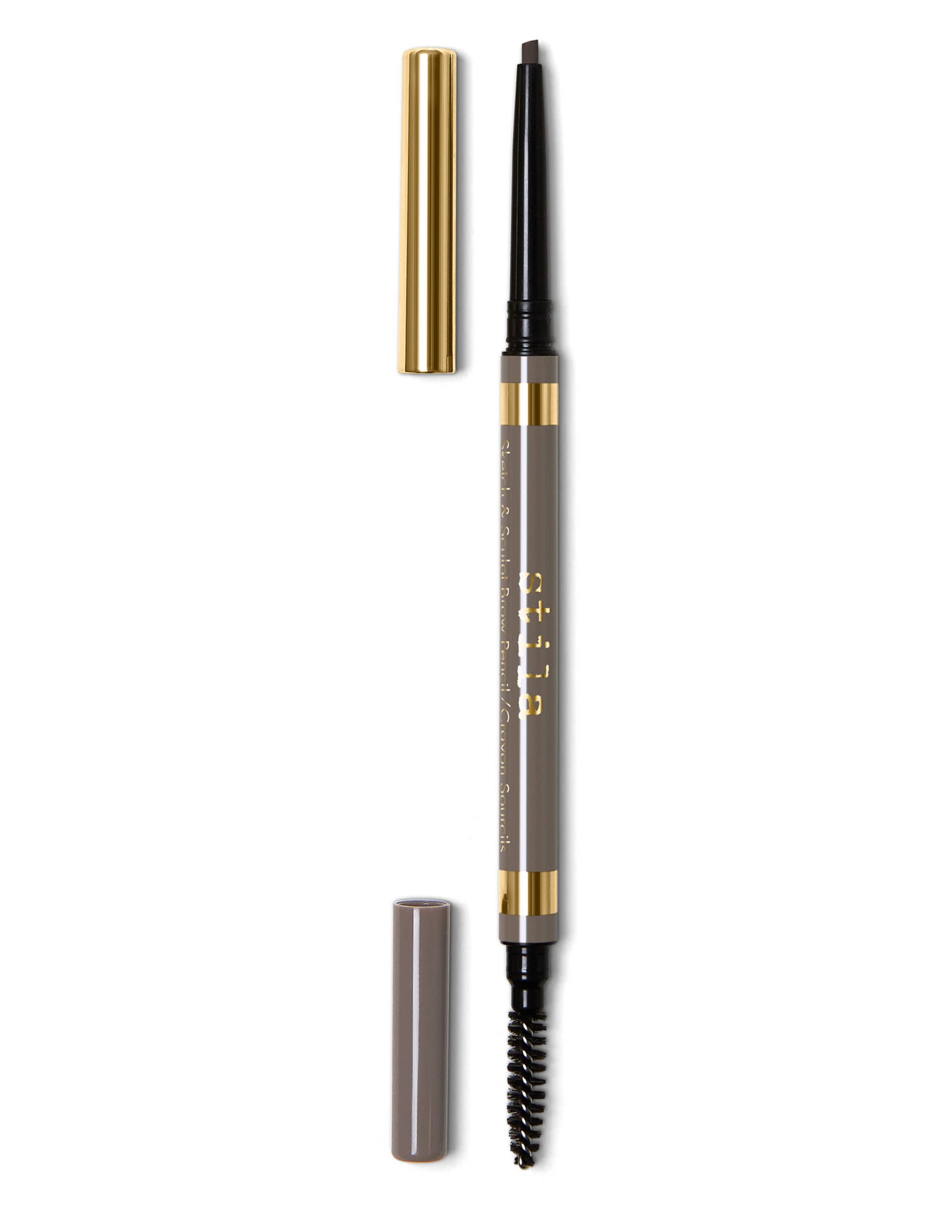 Stila Sketch & Sculpt Brow Pencil 0.4g - Medium Brown, Dark,Medium Brown,Light Brown