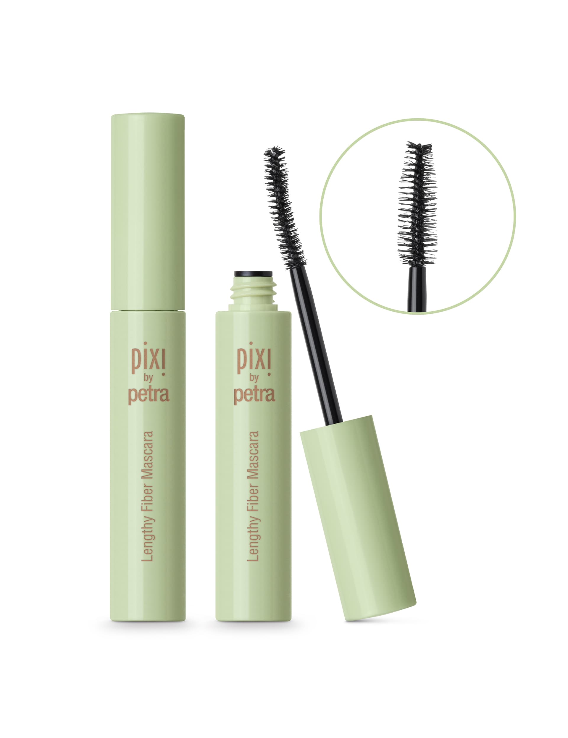 Pixi Lengthy Fiber Mascara 7g - Black, Black