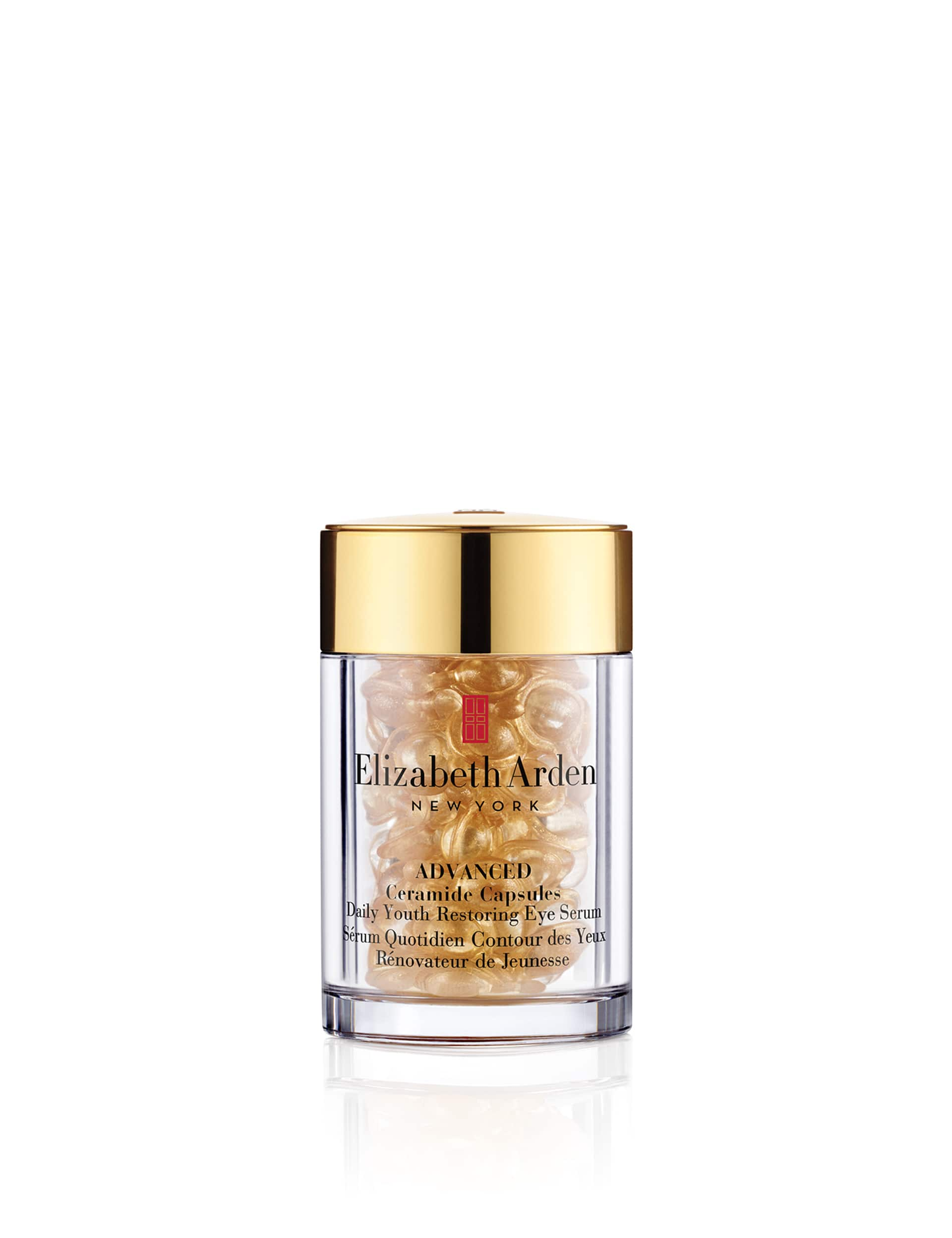 Elizabeth Arden Womens Mens Advanced Ceramide Capsules Daily Youth Restoring Eye Serum 60 Piece