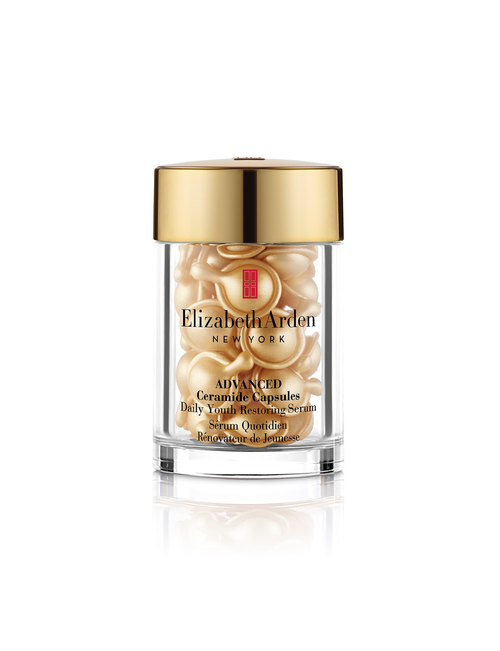 Elizabeth Arden Womens Mens Advanced Ceramide Capsules Daily Youth Restoring Serum 30 Piece