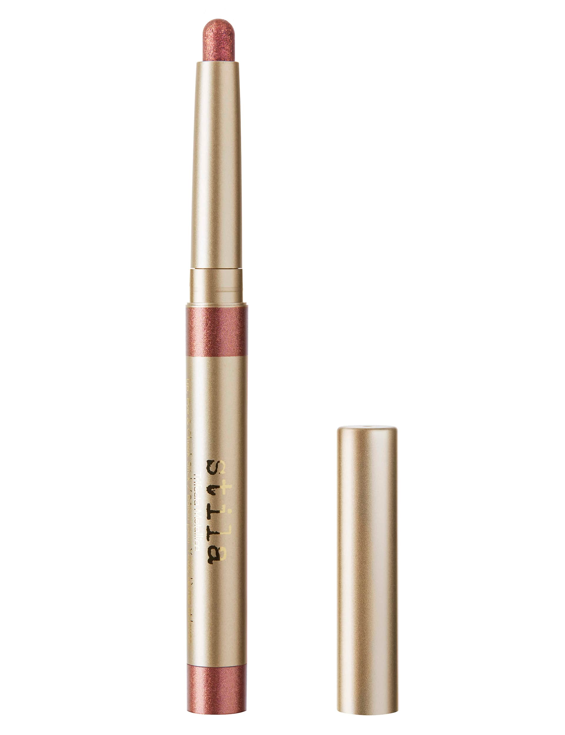 Stila Trifecta Metallica Lip, Eye & Cheek Stick 1.7g - Antique Gold, Gold/Bronze,Pale Pink,Antique G