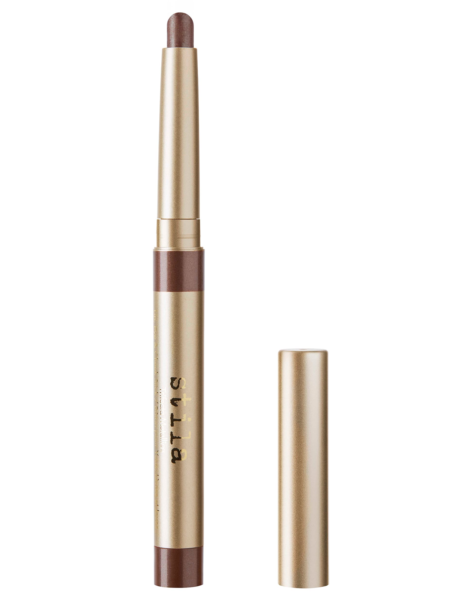 Stila Trifecta Metallica Lip, Eye & Cheek Stick 1.7g - Bright Yellow, Pale Pink,Bright Yellow,Gold/B