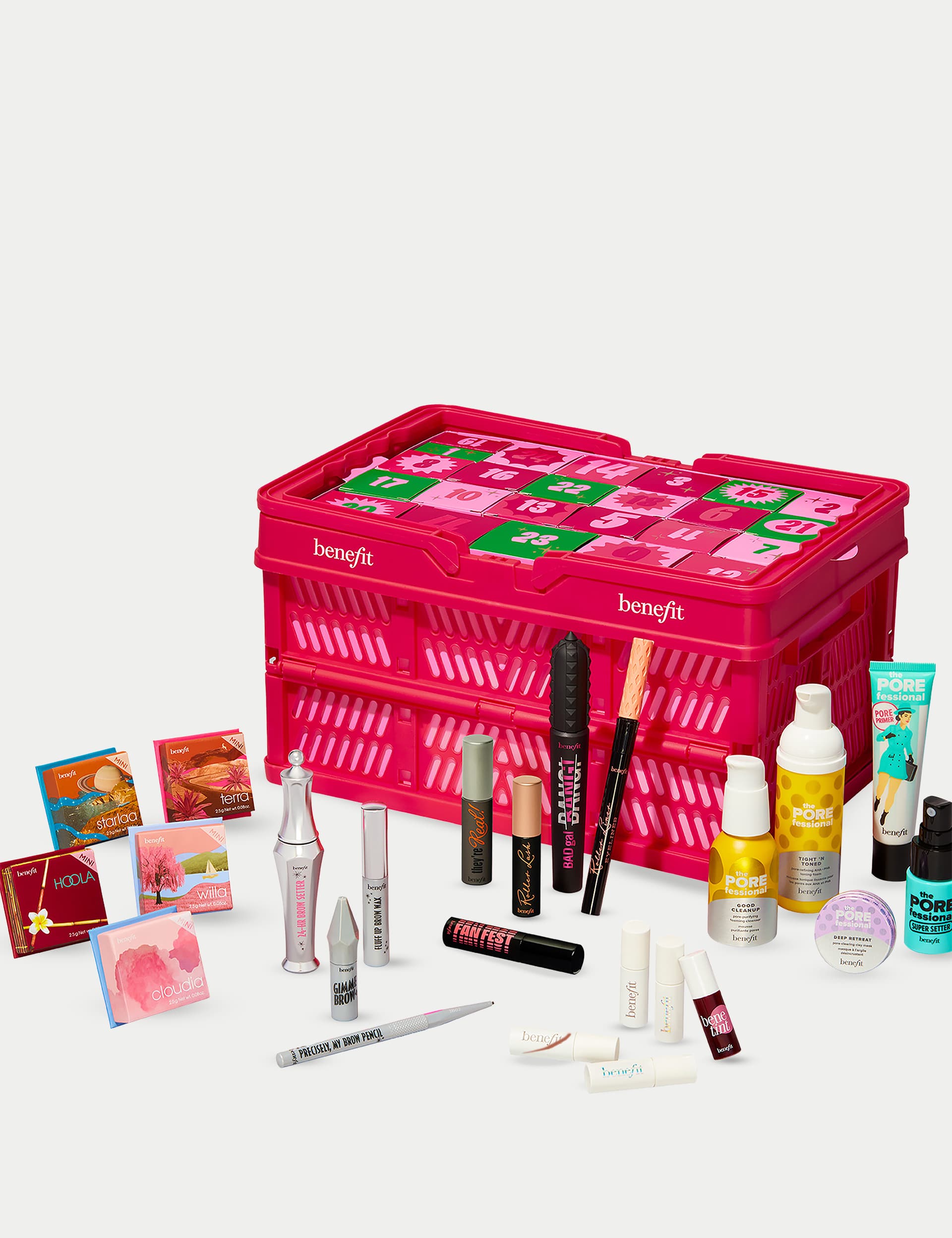 Benefit Women's The Gorgeous Grocer Beauty Advent Calendar - Worth Over 295