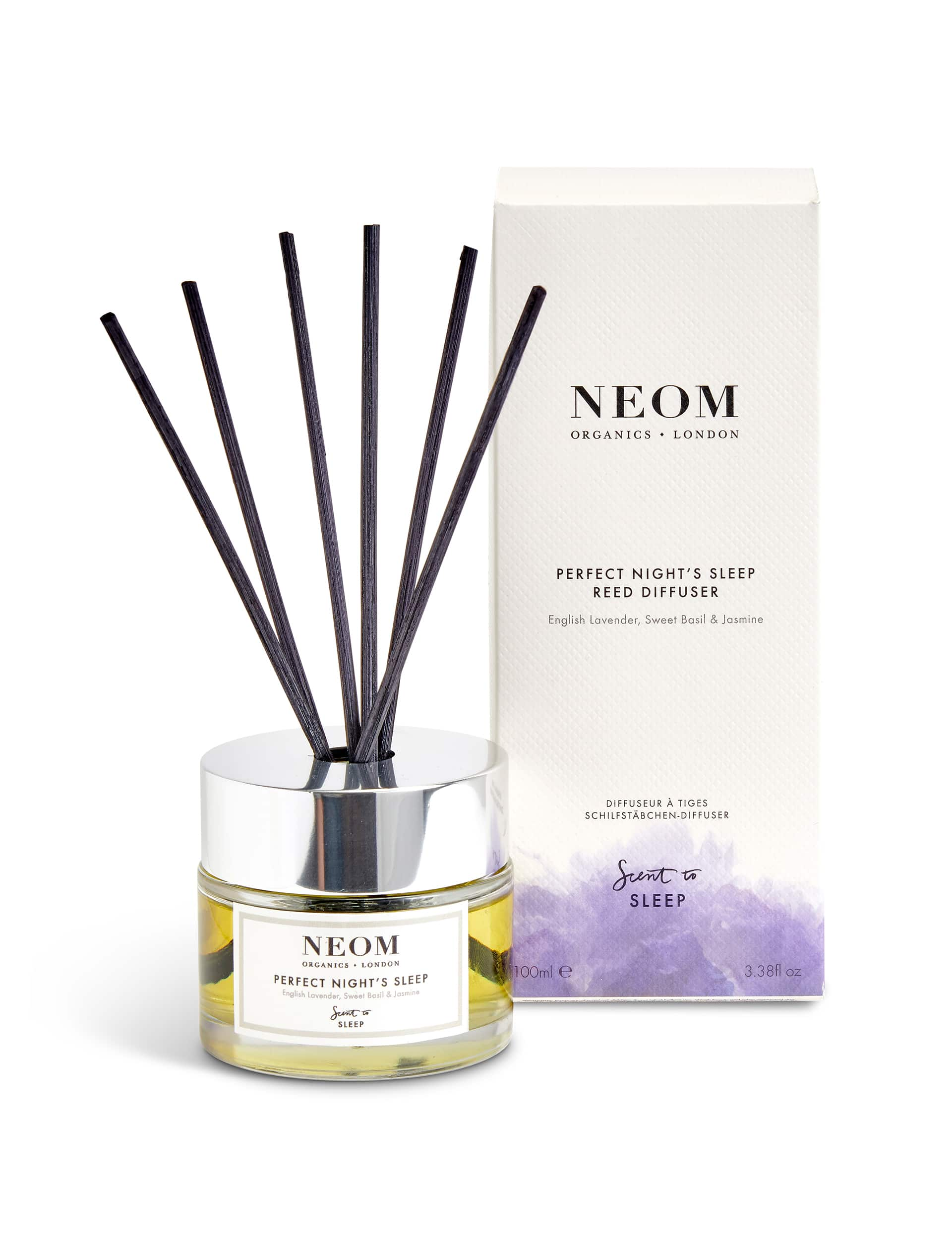 Neom Womens Mens Perfect Night's Sleep Reed Diffuser 100ml