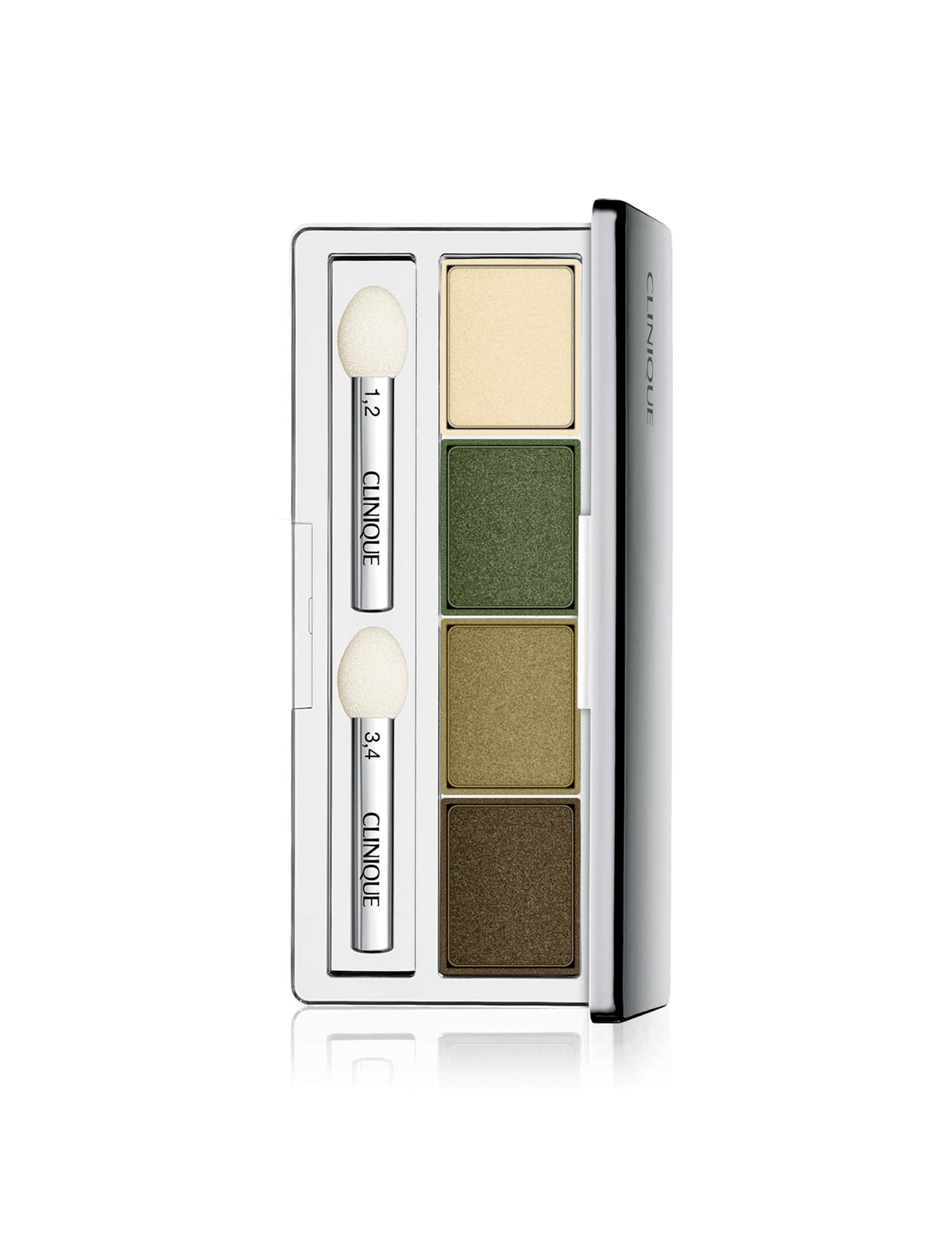 Clinique Women's All About Shadow Quad Eyeshadow 4.8g - Khaki, Gold,Khaki,Light Brown,Light Purple