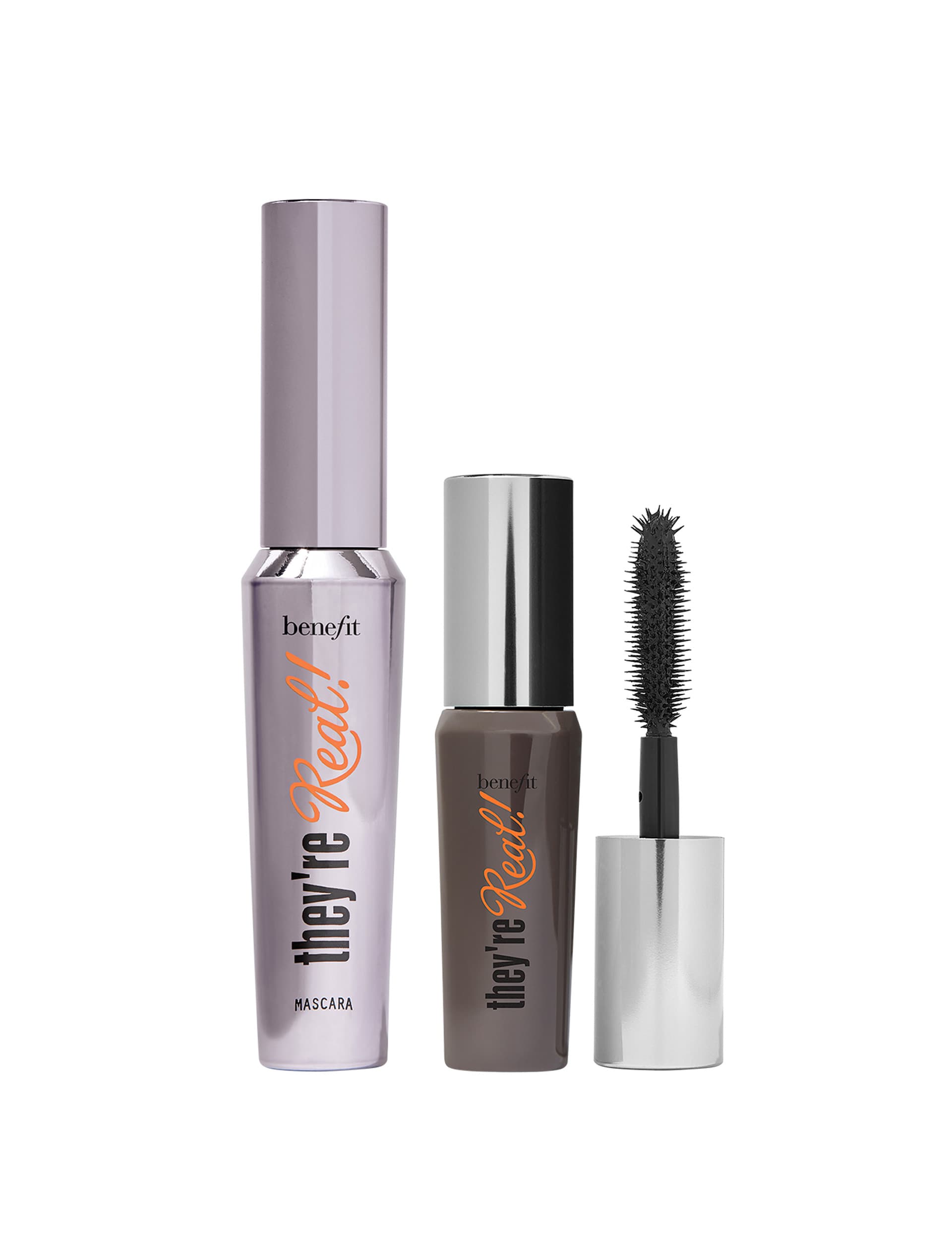 Benefit Women's Lashes for Real! They're Real Mascara Booster Set worth 42 12.5g - Black, Black