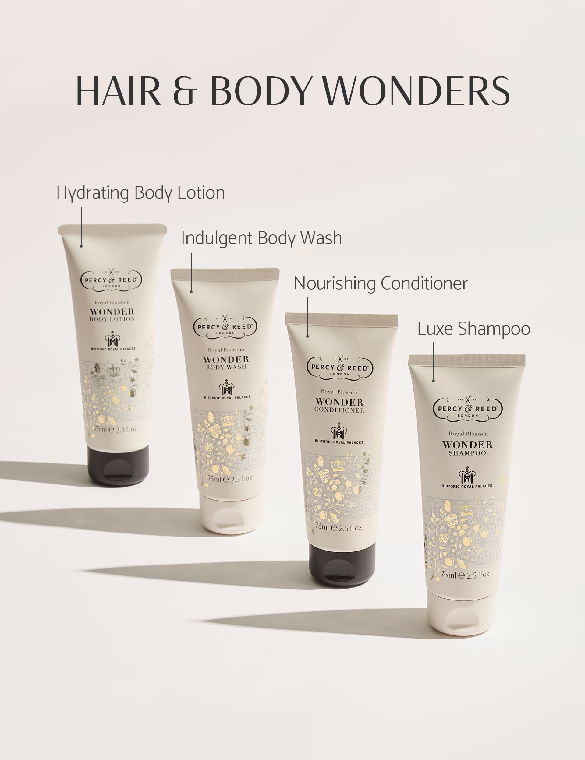 Percy & Reed Women's Royal Blossom Hair & Body Wonders Collection