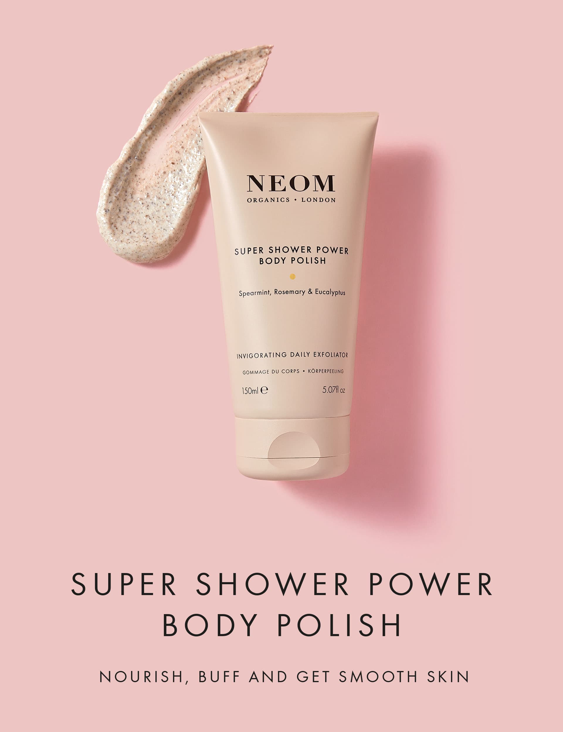 Neom Wellbeing Super Shower Power Body Polish 150ml